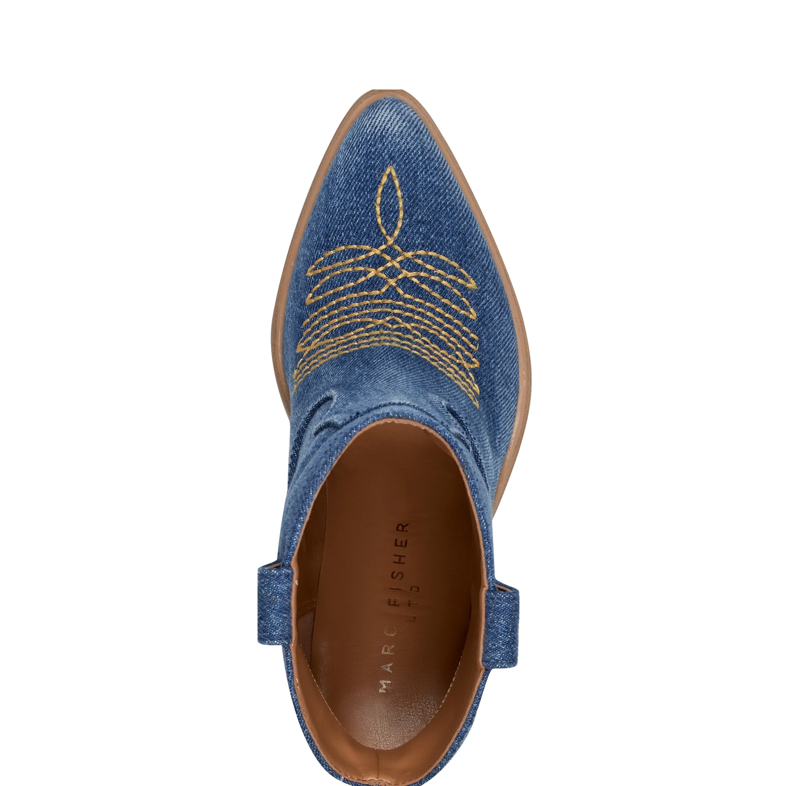 Jalella Detailed Western Bootie sold by Marc Fisher product image thumbnail 4
