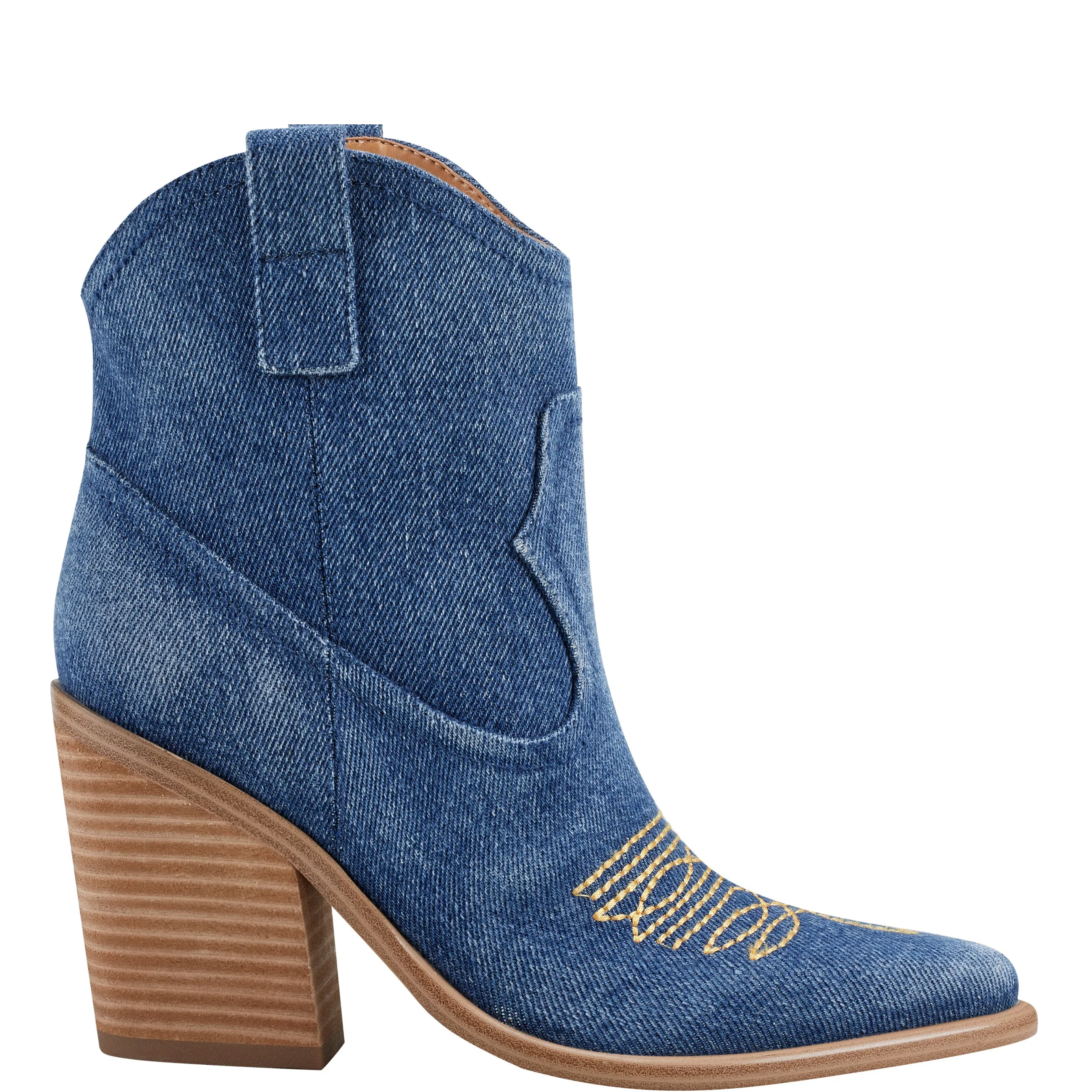 Jalella Detailed Western Bootie sold by Marc Fisher