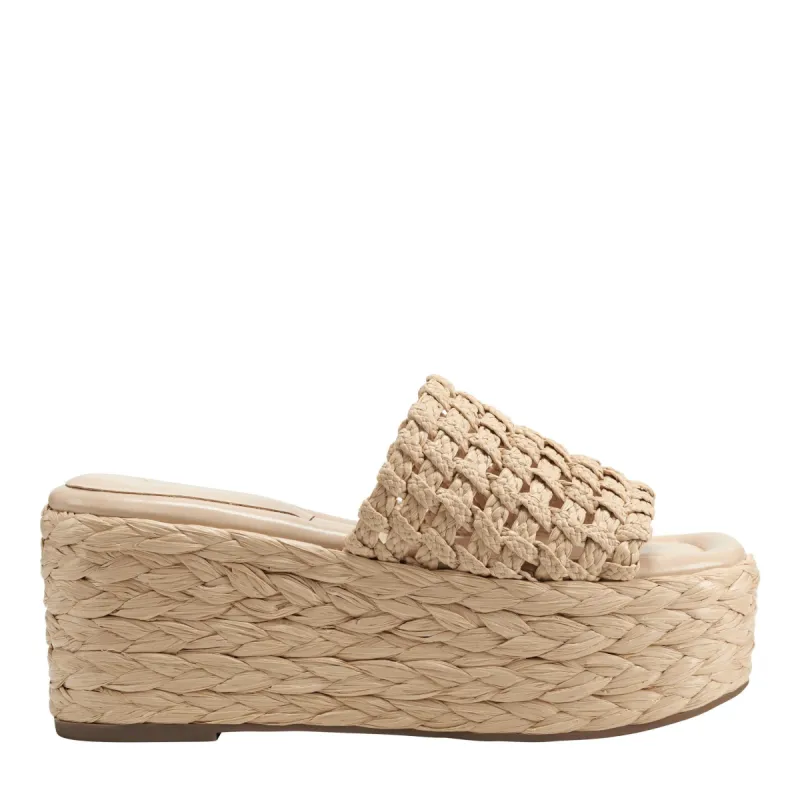 Priya Espadrille Platform Slide Sandal sold by Marc Fisher