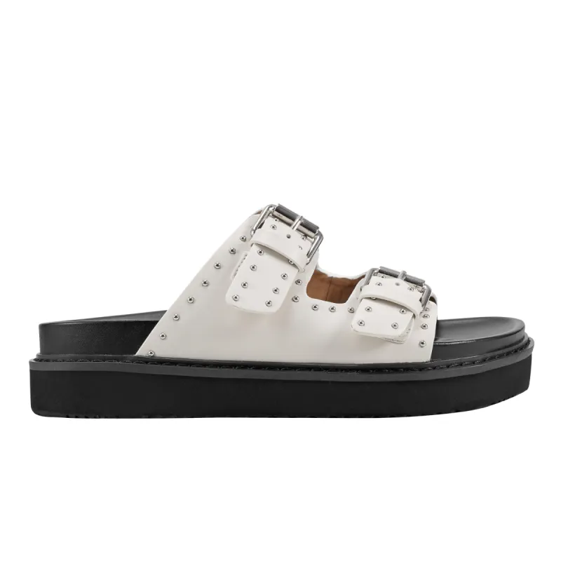 Agusta Studded Slide Sandal sold by Marc Fisher