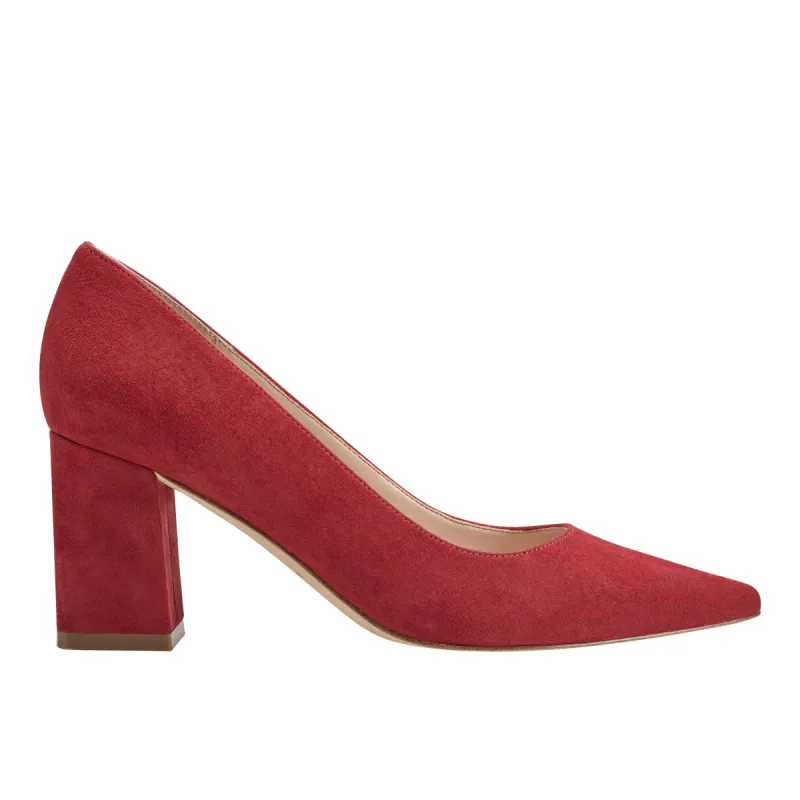 Zala Block Heel Pointy Toe Pump sold by Marc Fisher