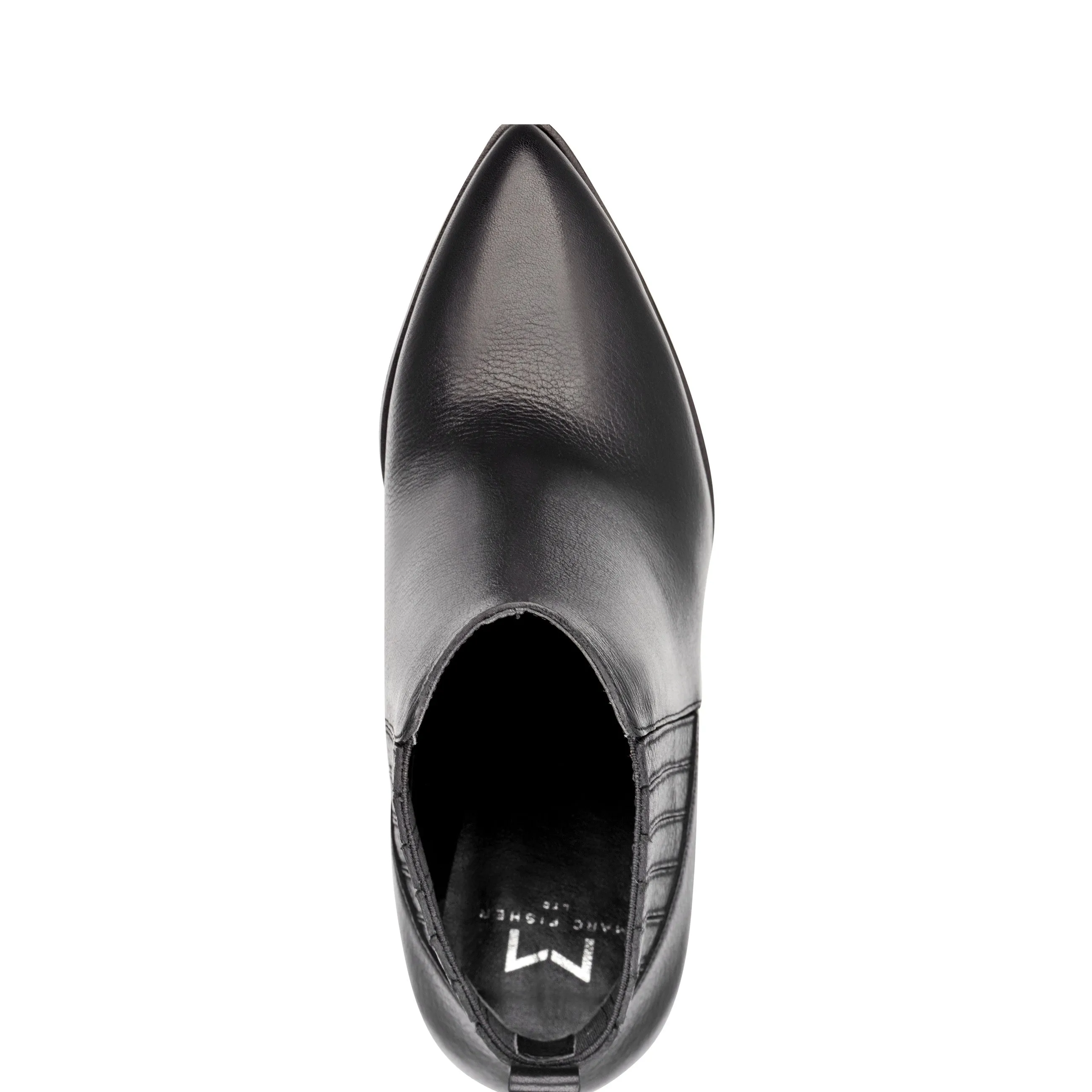 Alva Pointy Toe Leather Bootie sold by Marc Fisher product image thumbnail 4