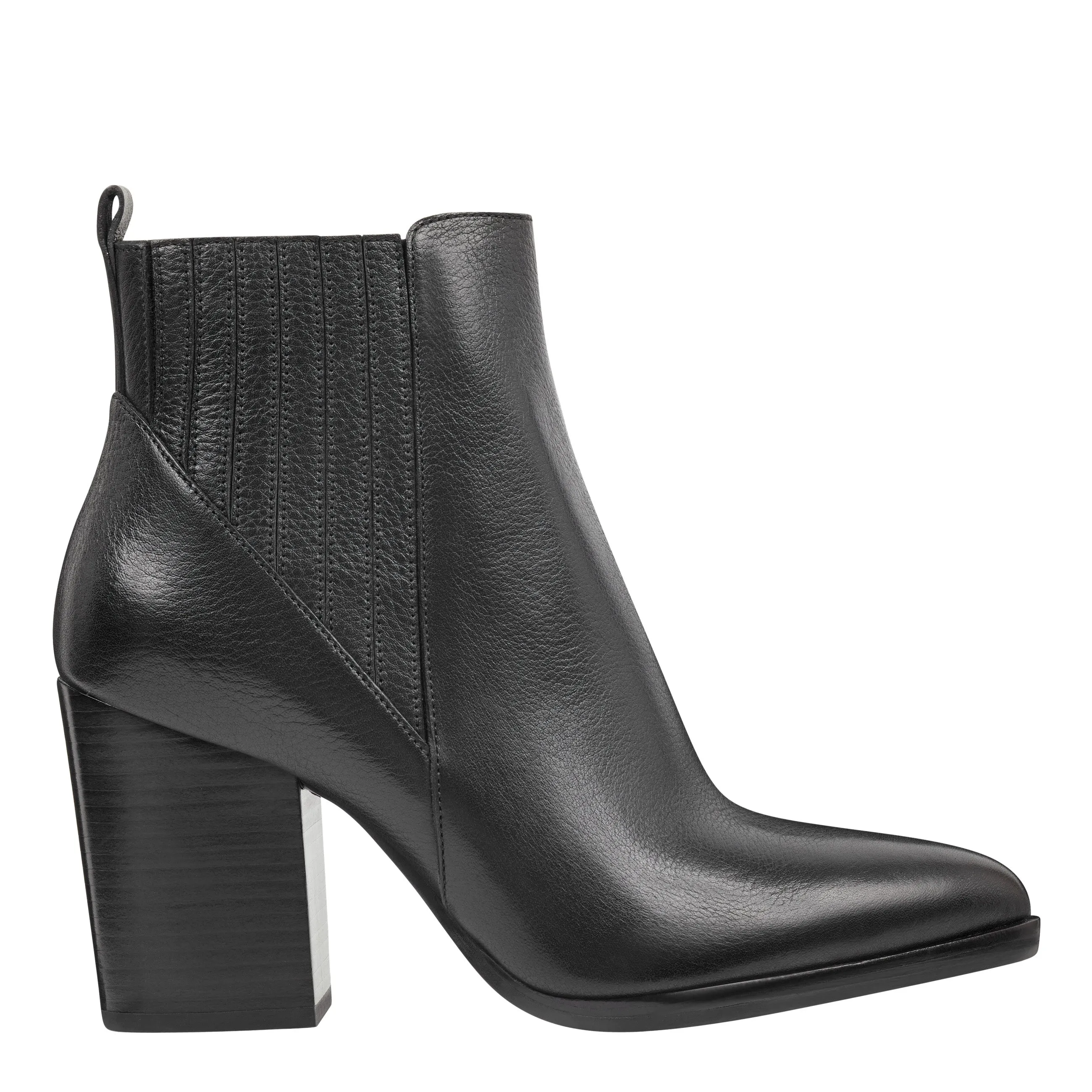 Alva Pointy Toe Leather Bootie sold by Marc Fisher