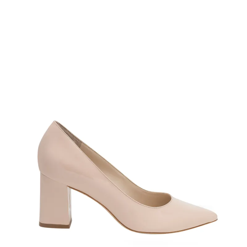Zala Block Heel Pointy Toe Pump sold by Marc Fisher