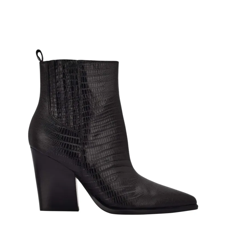Mariel Heeled Western Bootie sold by Marc Fisher