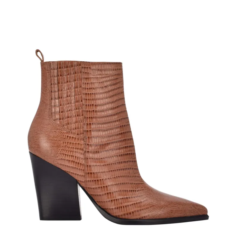 Mariel Heeled Western Bootie sold by Marc Fisher