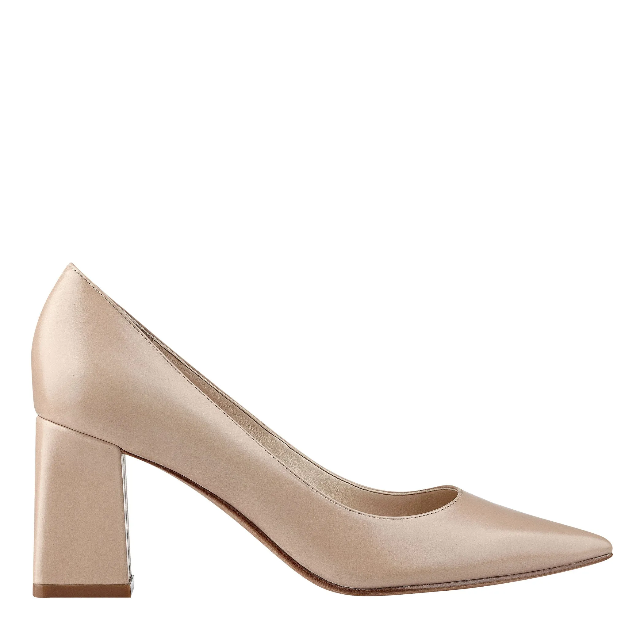 Zala Block Heel Pointy Toe Pump sold by Marc Fisher