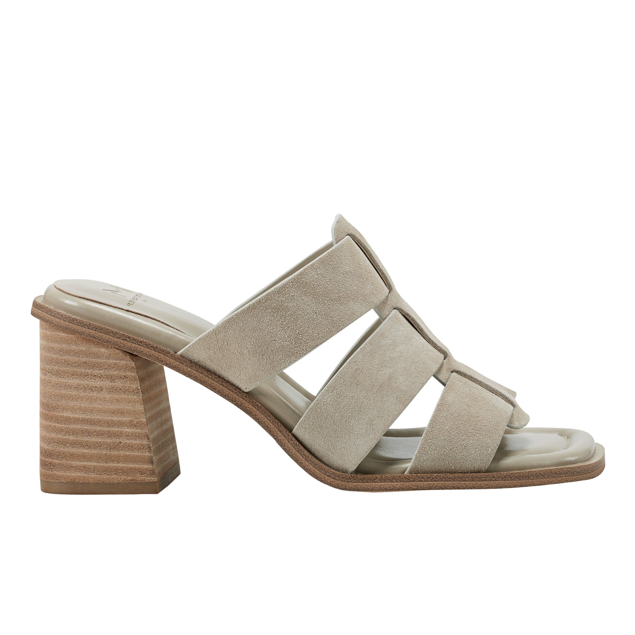 Louisa Block Heel Sandal sold by Marc Fisher
