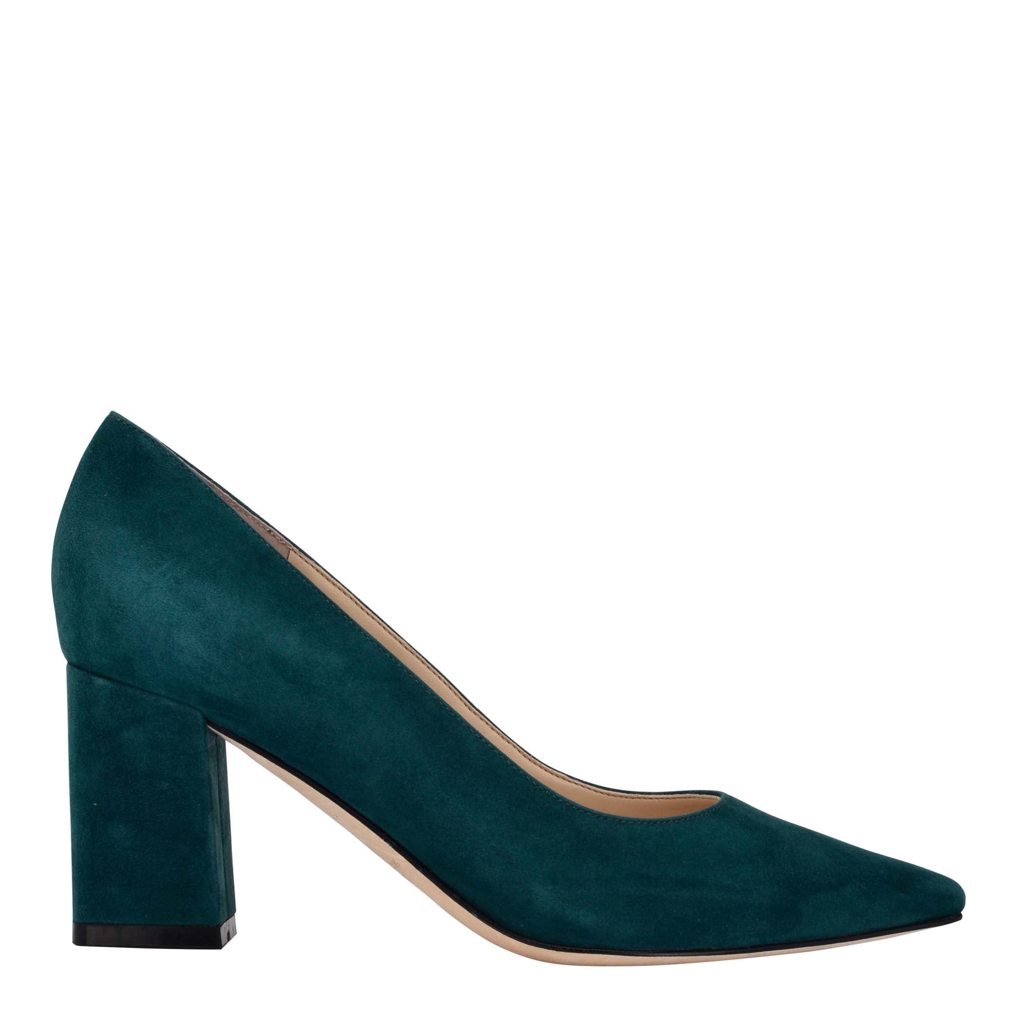 Zala Block Heel Pointy Toe Pump sold by Marc Fisher