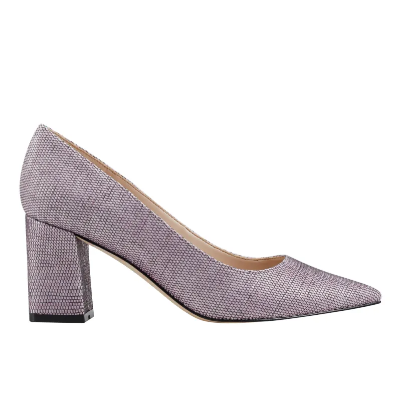 Zala Block Heel Pointy Toe Pump sold by Marc Fisher