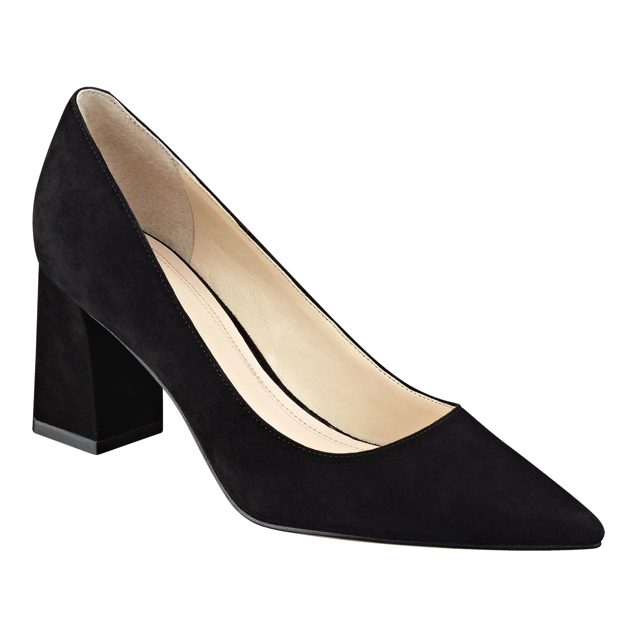 Zala Block Heel Pointy Toe Pump sold by Marc Fisher product image thumbnail 2