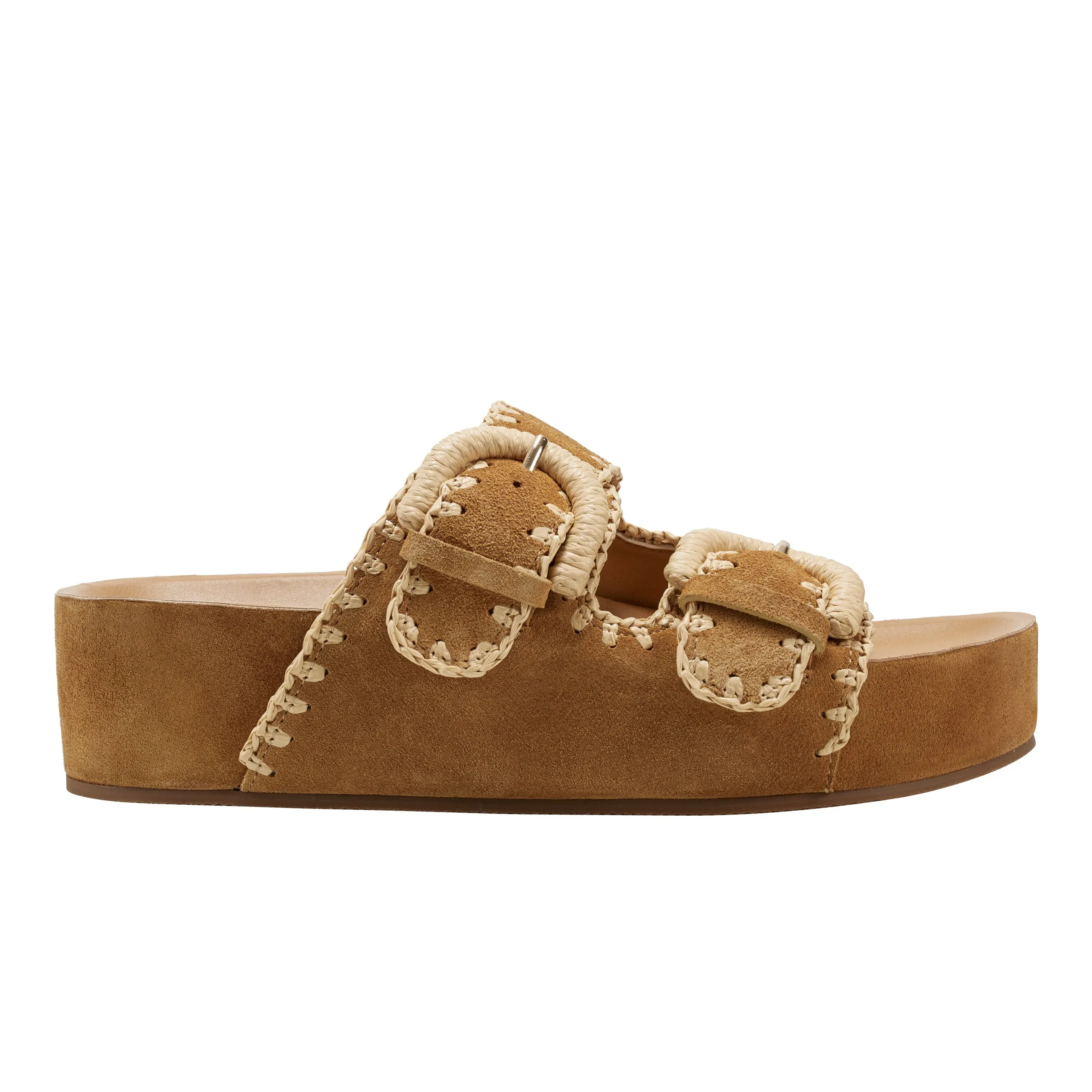 Solea Buckle Footbed Sandal sold by Marc Fisher