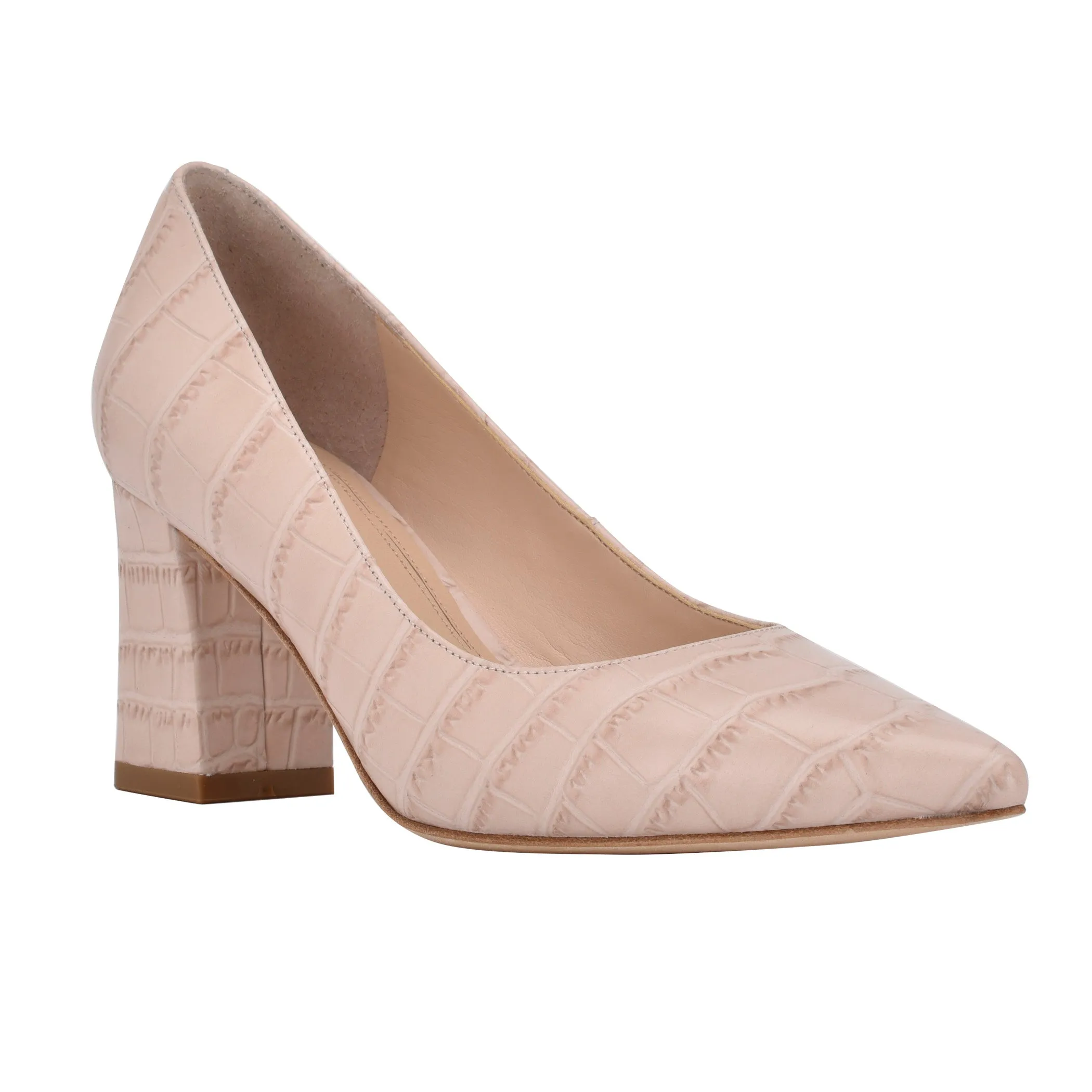 Zala Block Heel Pointy Toe Pump sold by Marc Fisher product image thumbnail 2