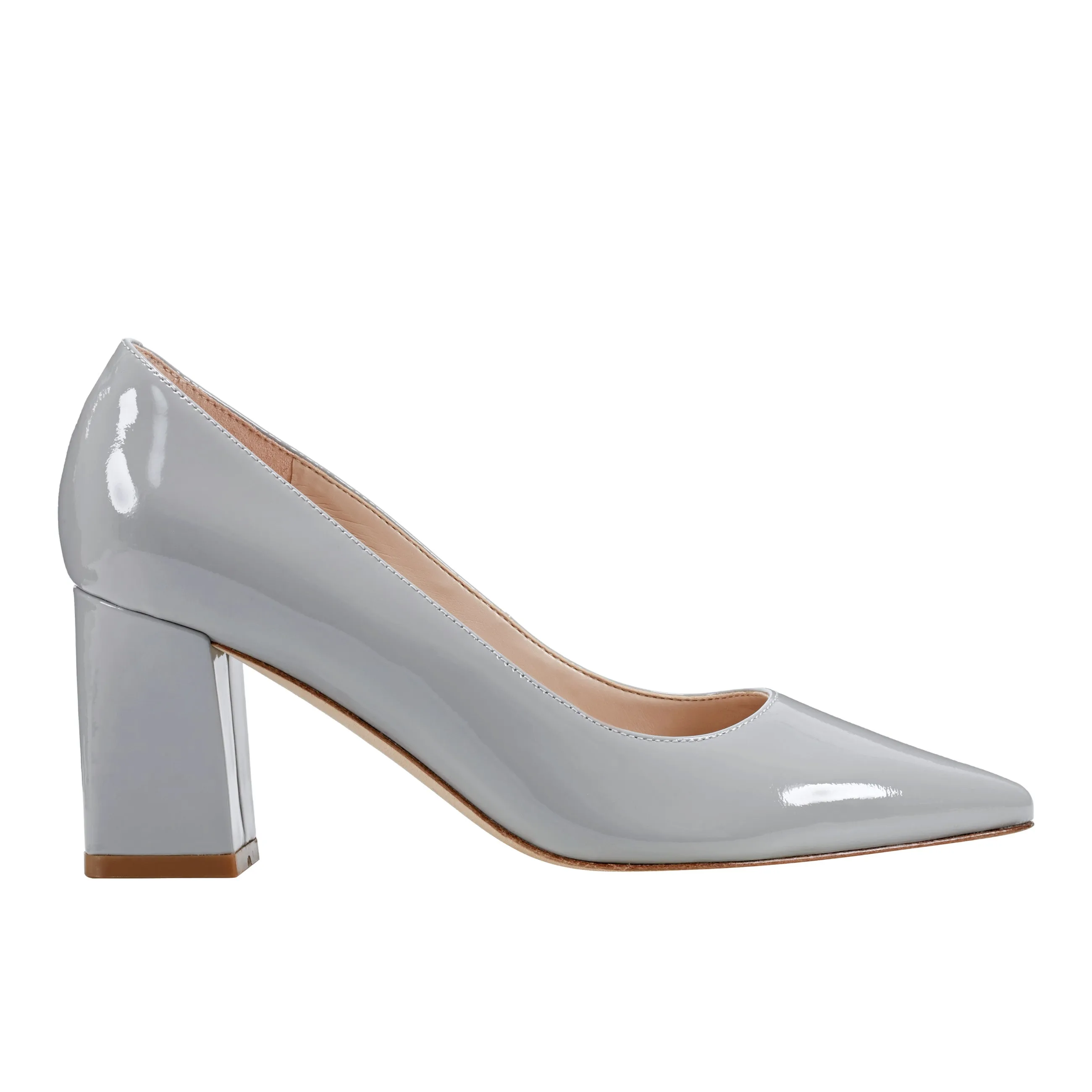 Zala Block Heel Pointy Toe Pump sold by Marc Fisher