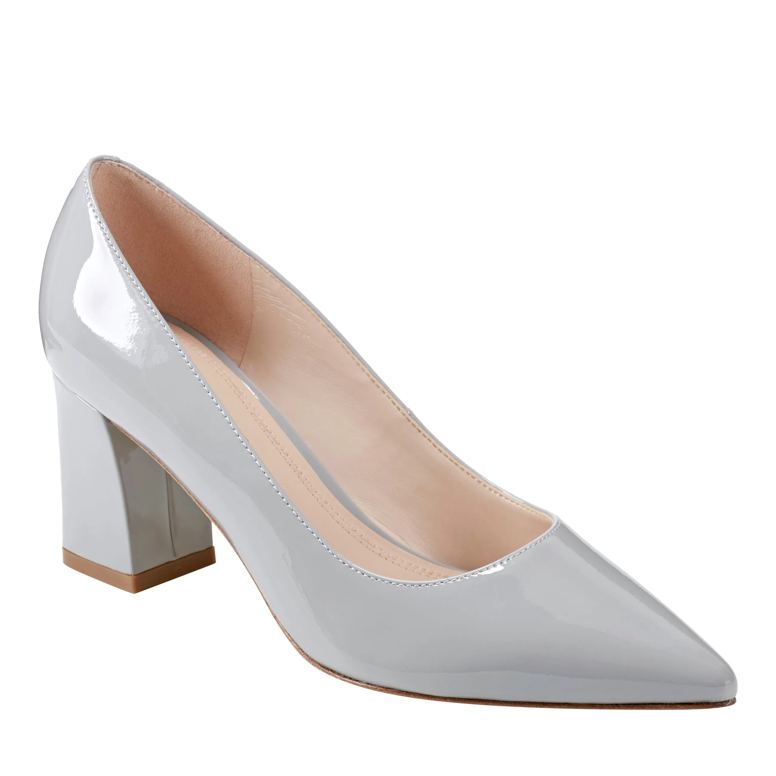 Zala Block Heel Pointy Toe Pump sold by Marc Fisher product image thumbnail 2