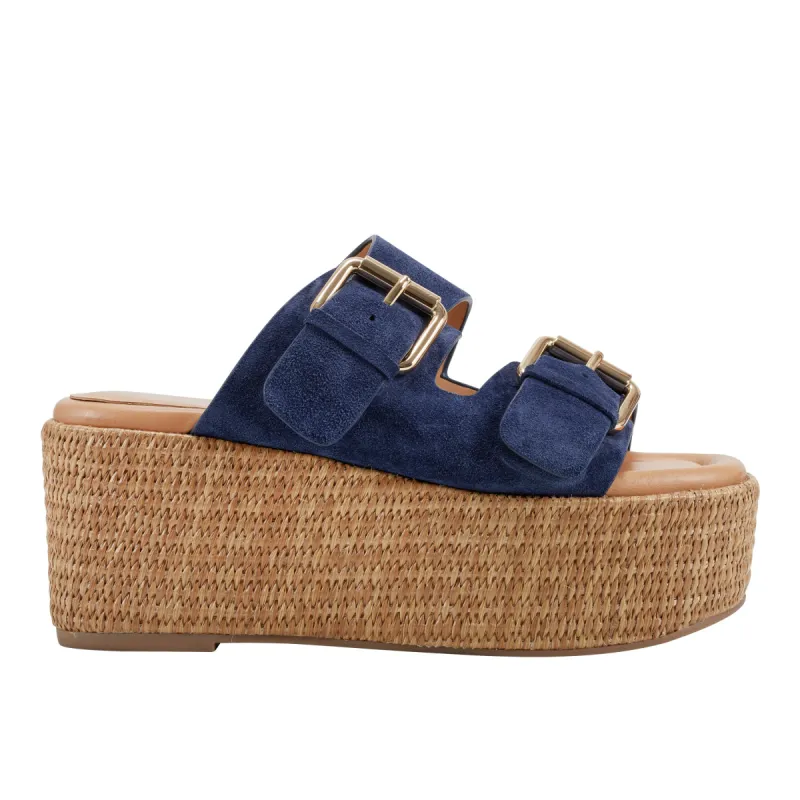 Palery Platform Buckle Slide Sandal sold by Marc Fisher