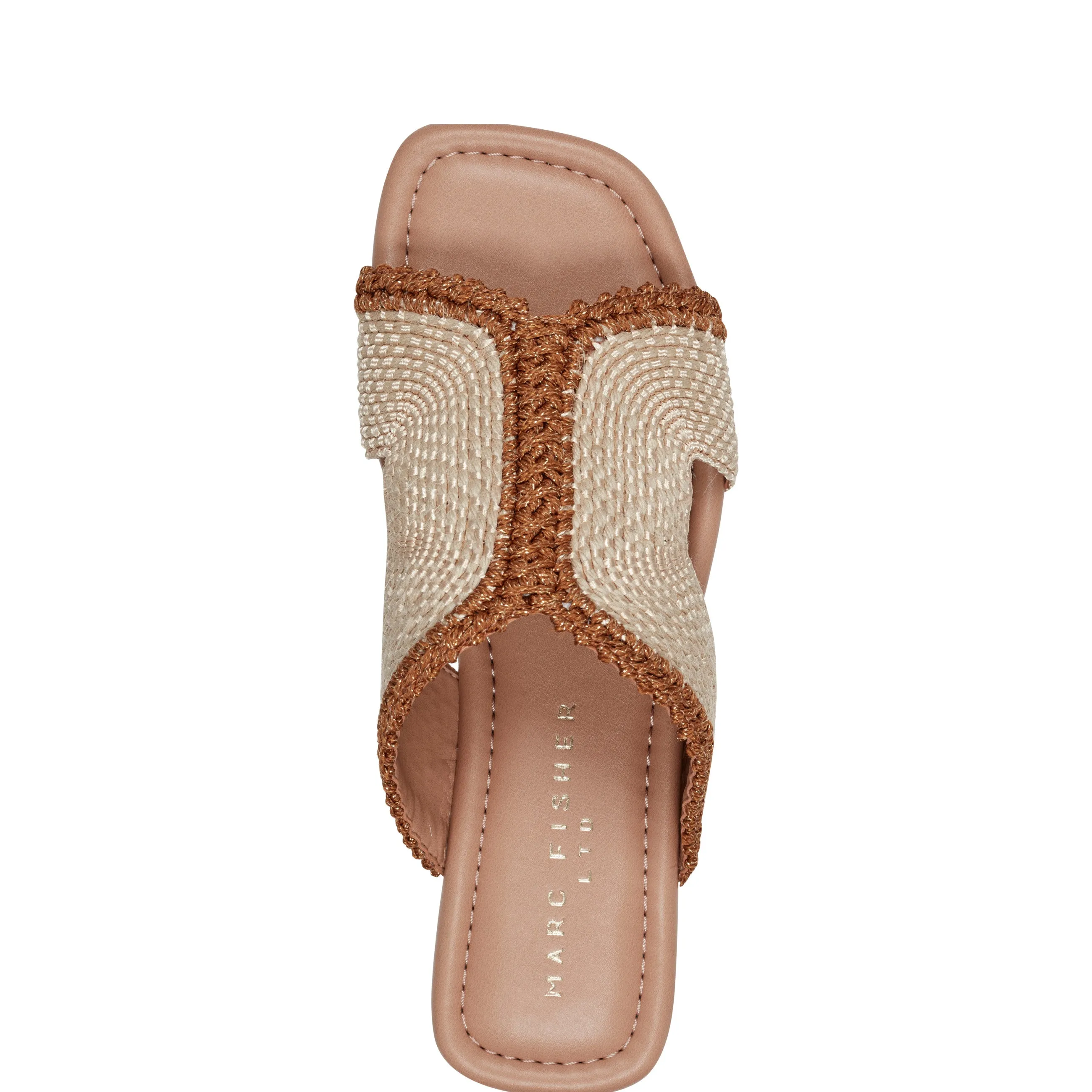 Nashie Flat Sandal sold by Marc Fisher product image thumbnail 4