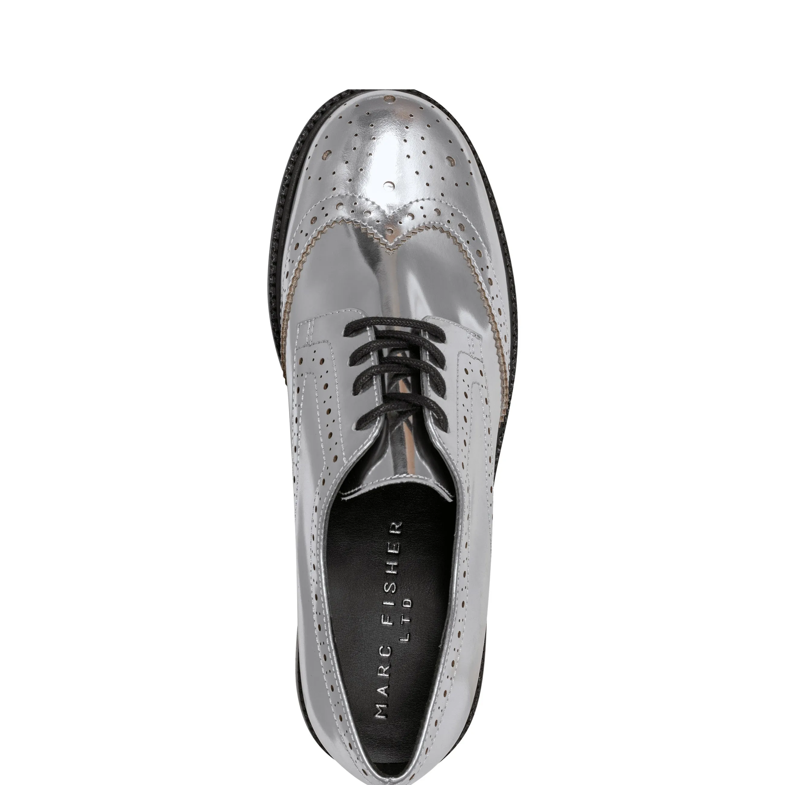 Perrie Lace-Up Leather Oxford sold by Marc Fisher product image thumbnail 4