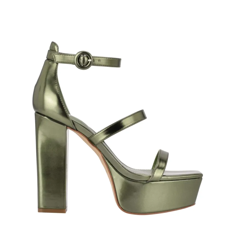 Frita Ankle Strap Platform Sandal sold by Marc Fisher