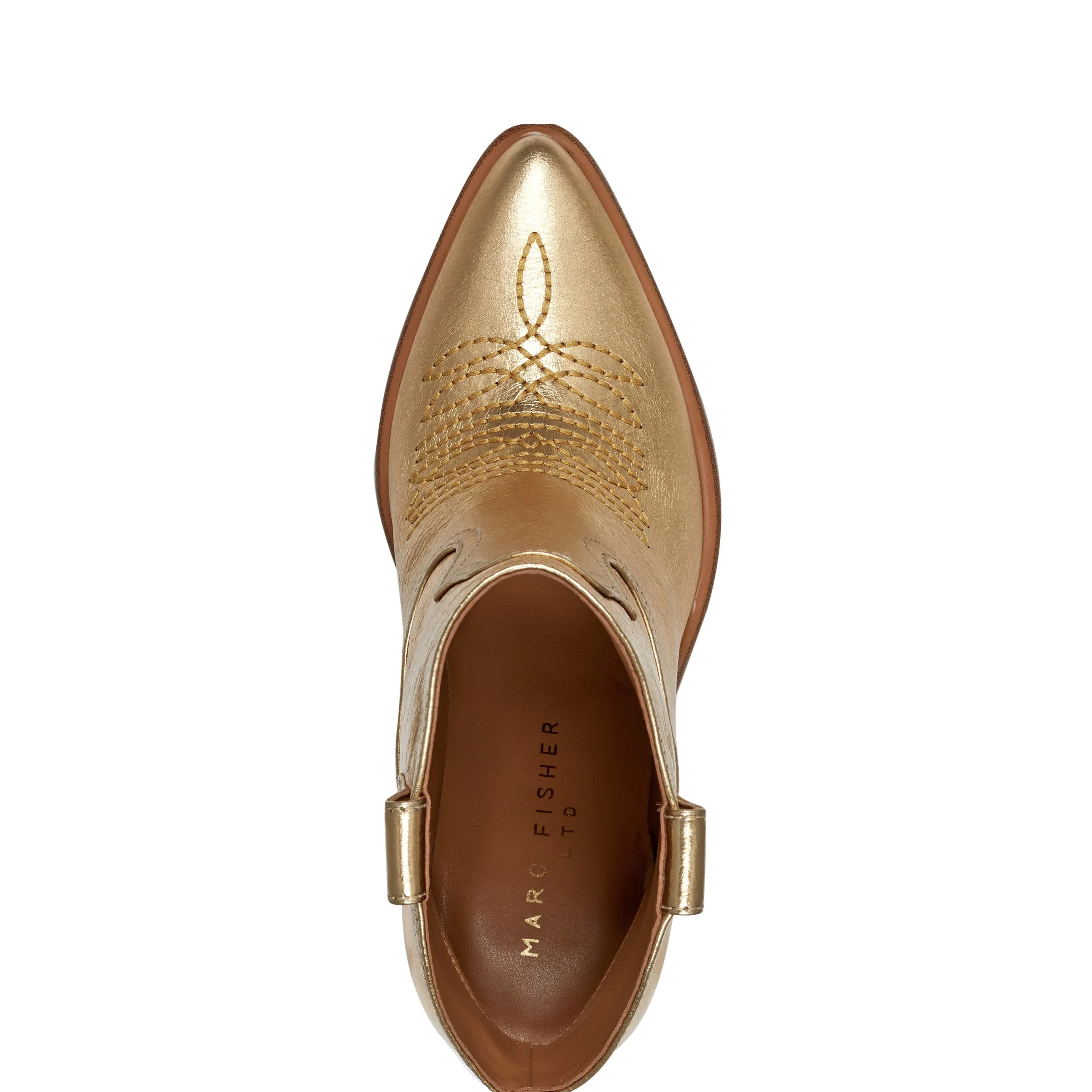 Jalella Detailed Western Bootie sold by Marc Fisher product image thumbnail 4