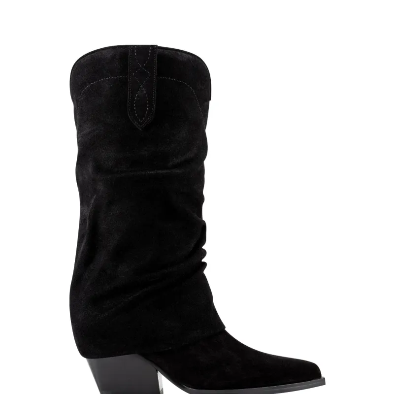 Calysta Block Heel Pointy Toe Boot sold by Marc Fisher