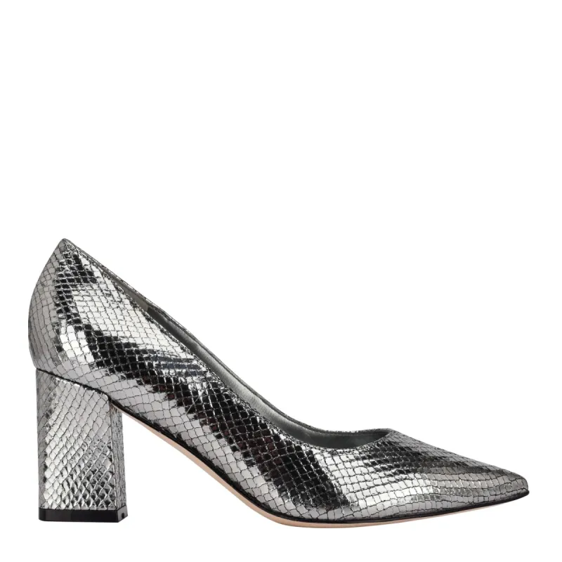 Zala Block Heel Pointy Toe Pump sold by Marc Fisher