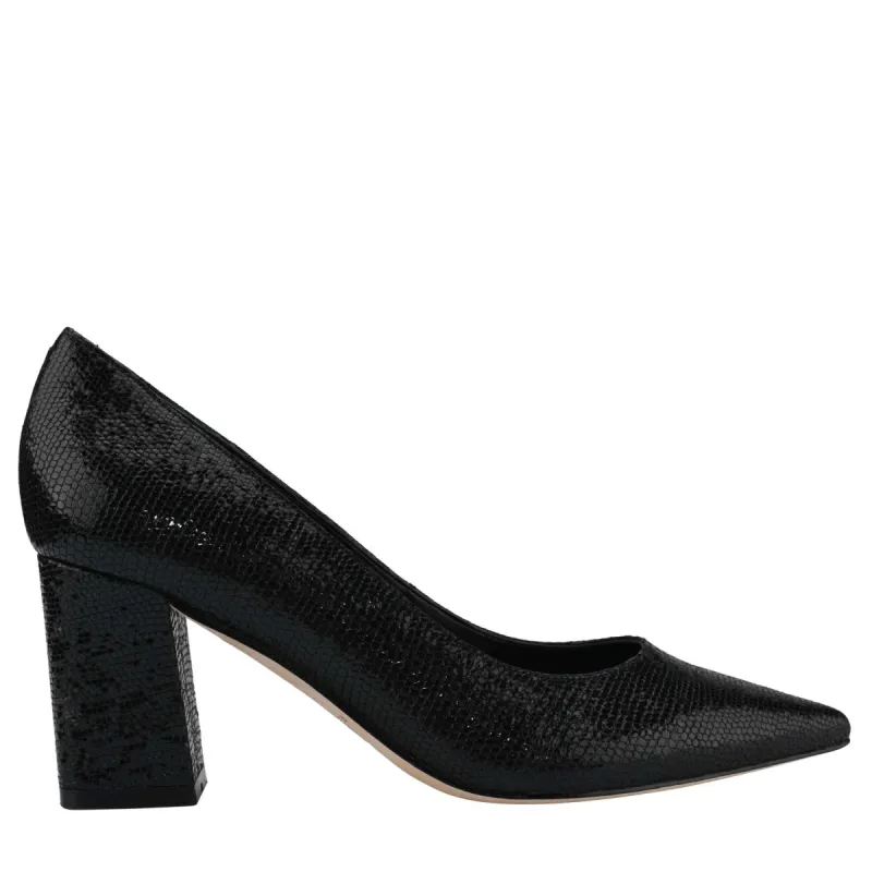 Zala Block Heel Pointy Toe Pump sold by Marc Fisher