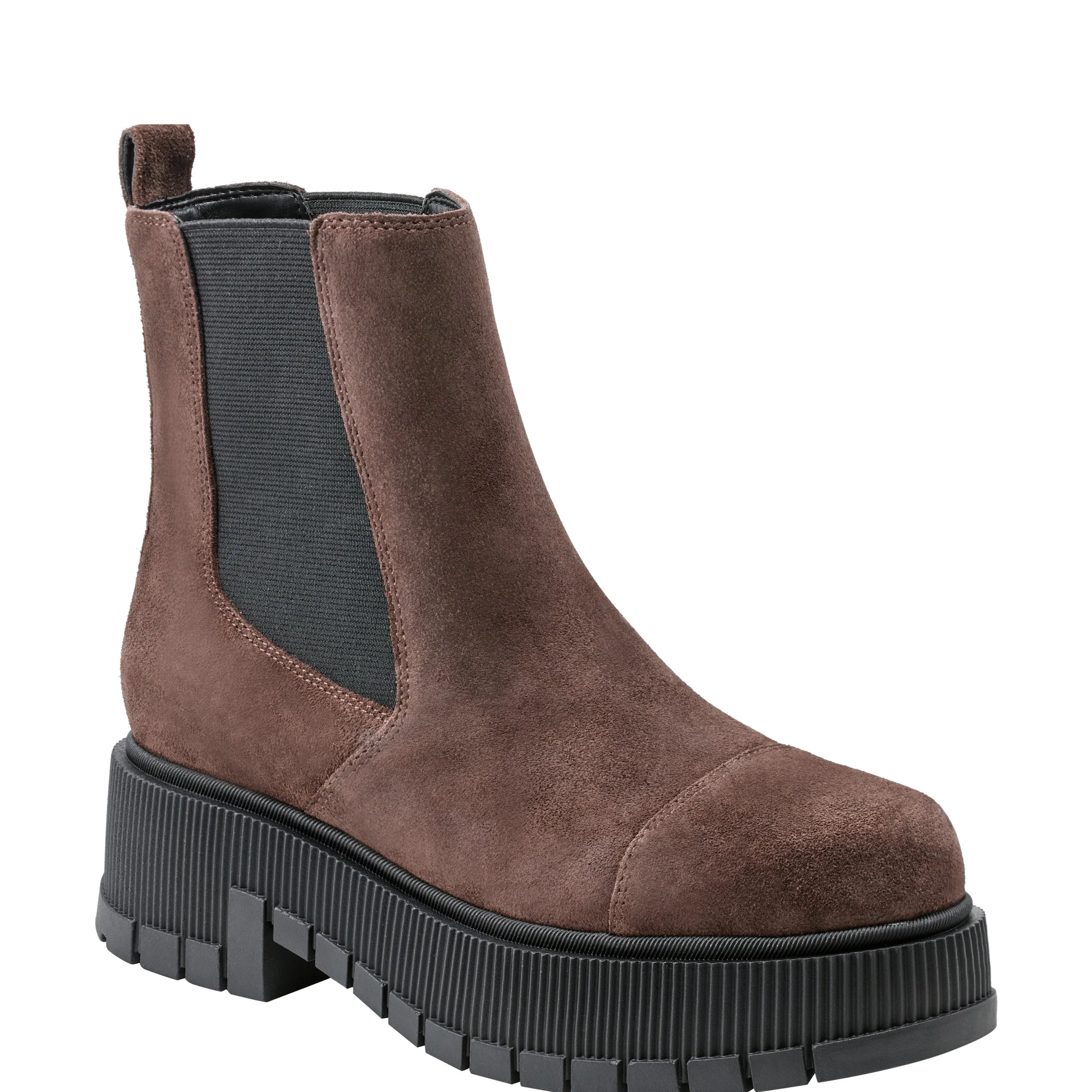 Bermida Lug Sole Leather Bootie sold by Marc Fisher product image thumbnail 2