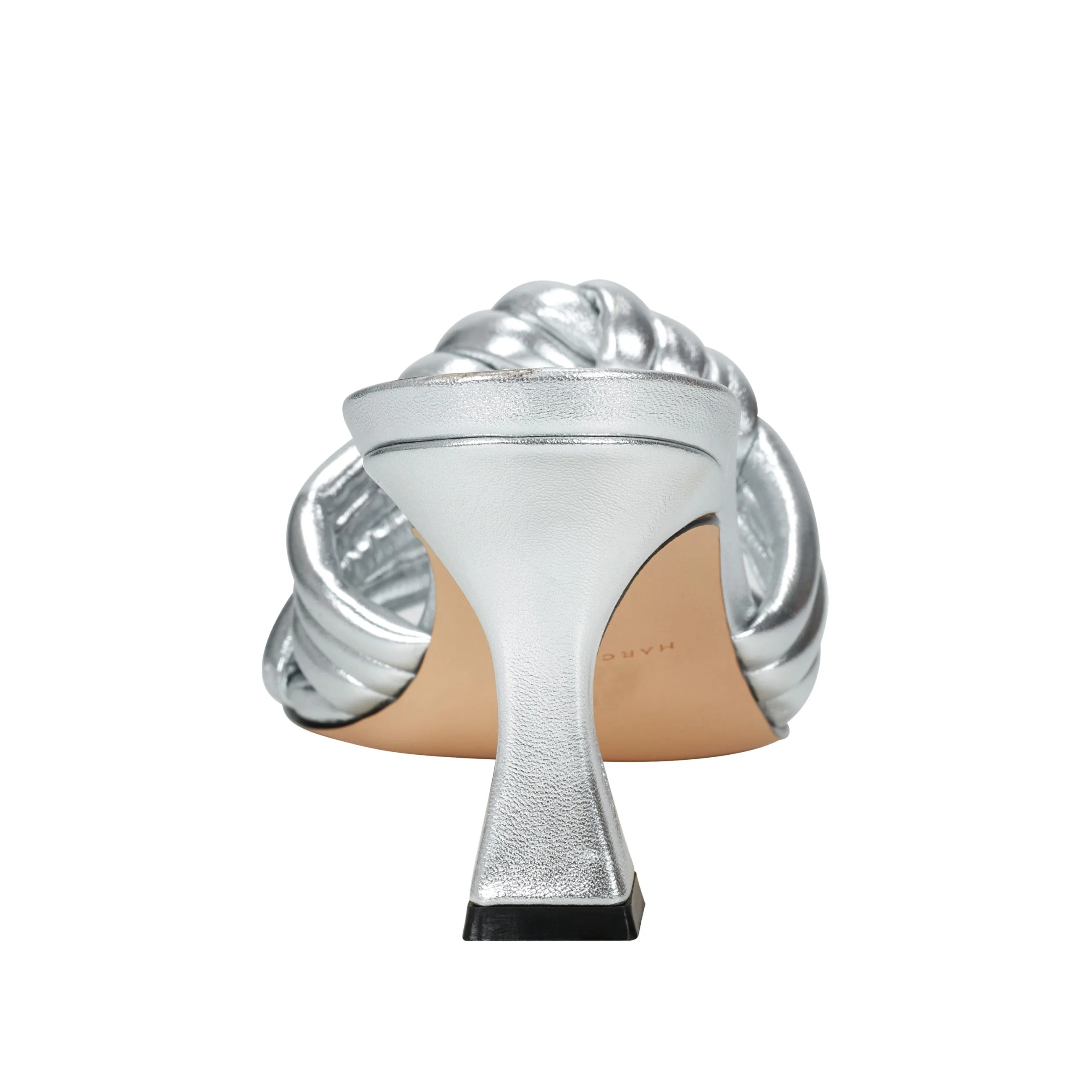 Dru Knotted Leather Slide Sandal sold by Marc Fisher product image thumbnail 3