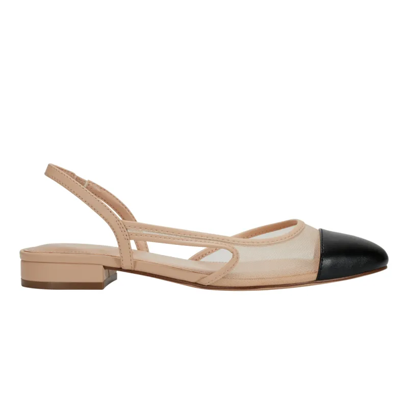 Dela Closed Toe Slingback Dress Flat sold by Marc Fisher