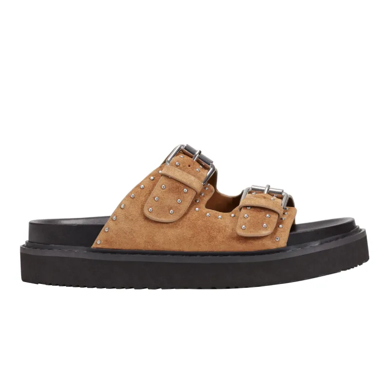 Agusta Studded Slide Sandal sold by Marc Fisher