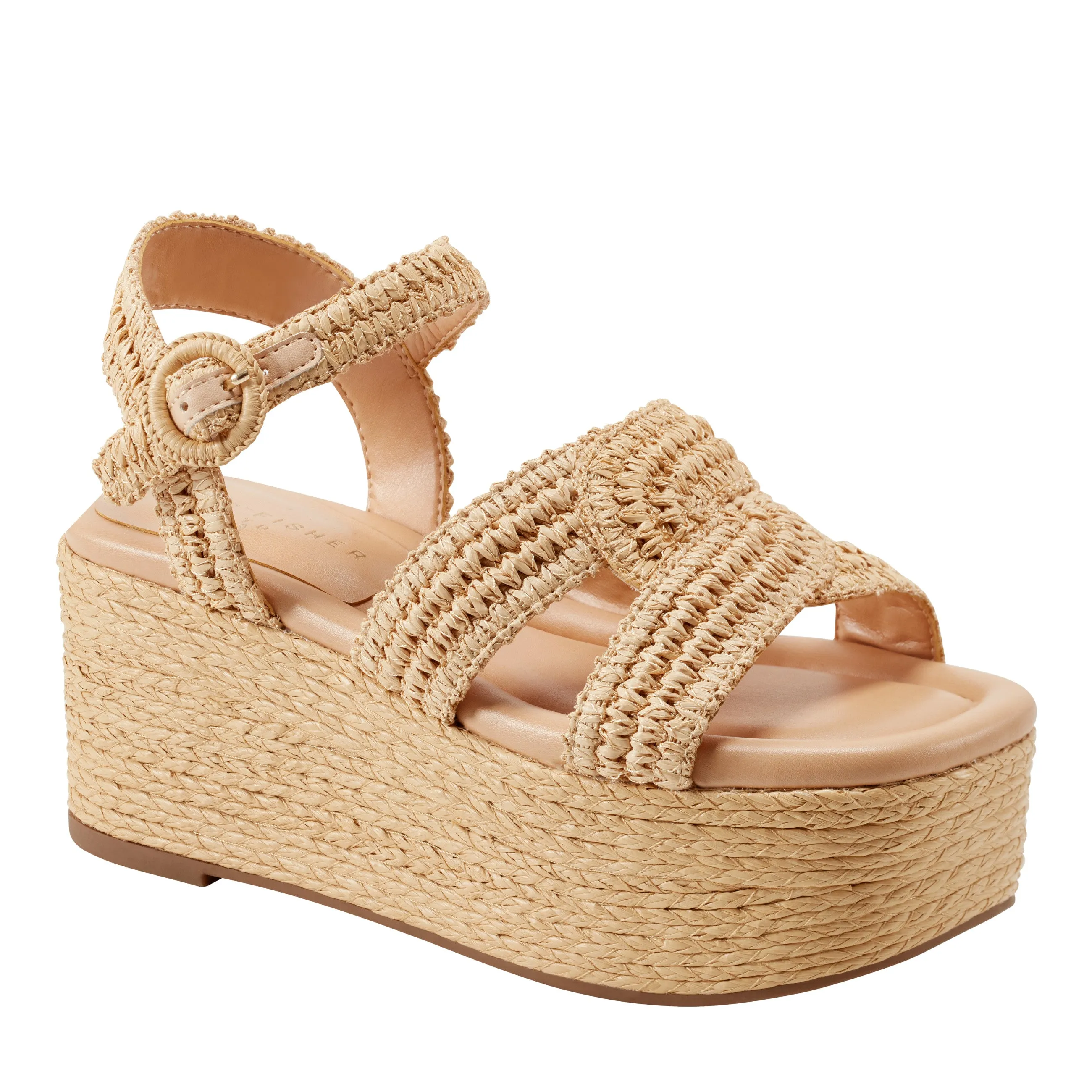 Payley Platform Wedge Sandal sold by Marc Fisher product image thumbnail 2