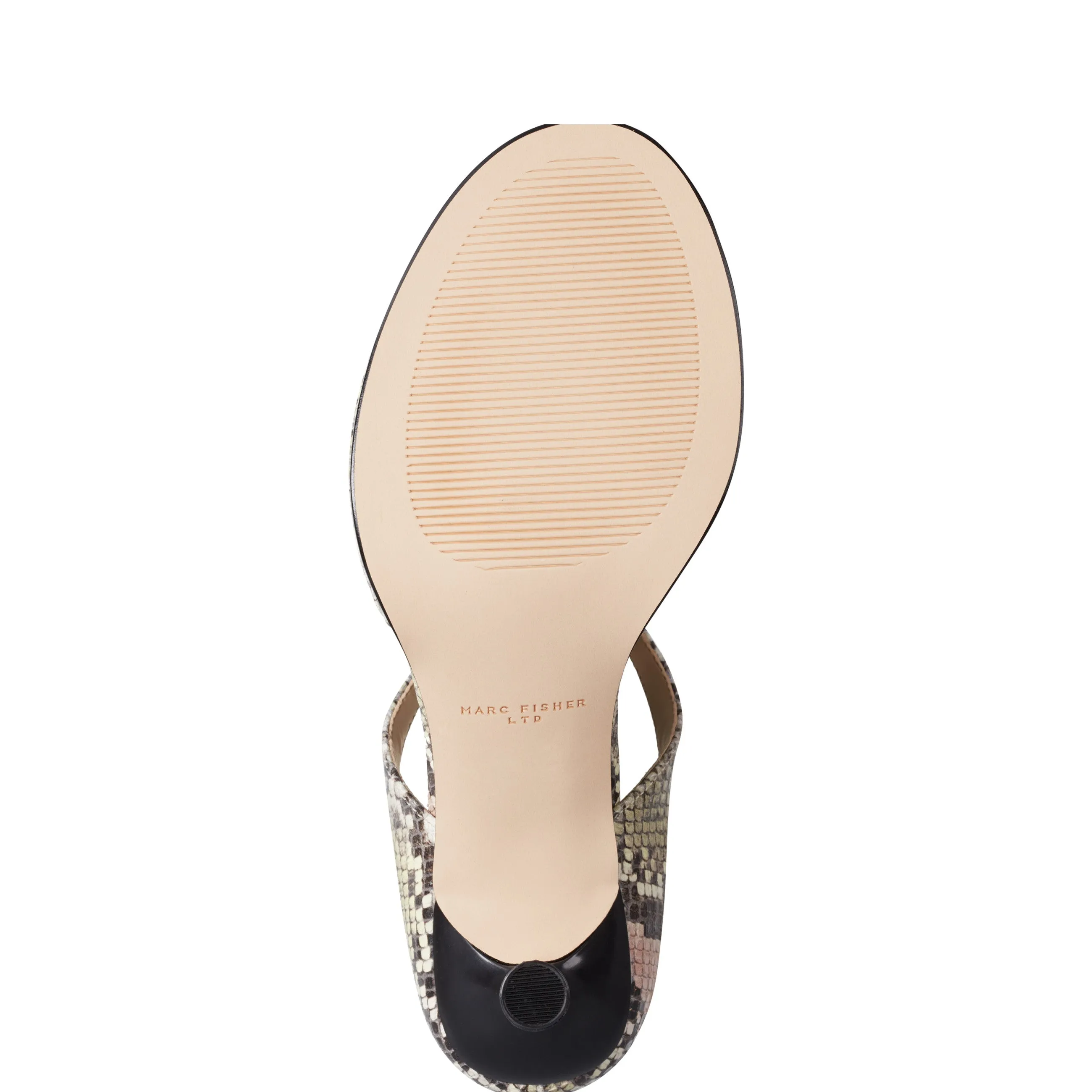 Alonde Leather Heeled Slide Sandal sold by Marc Fisher product image thumbnail 5