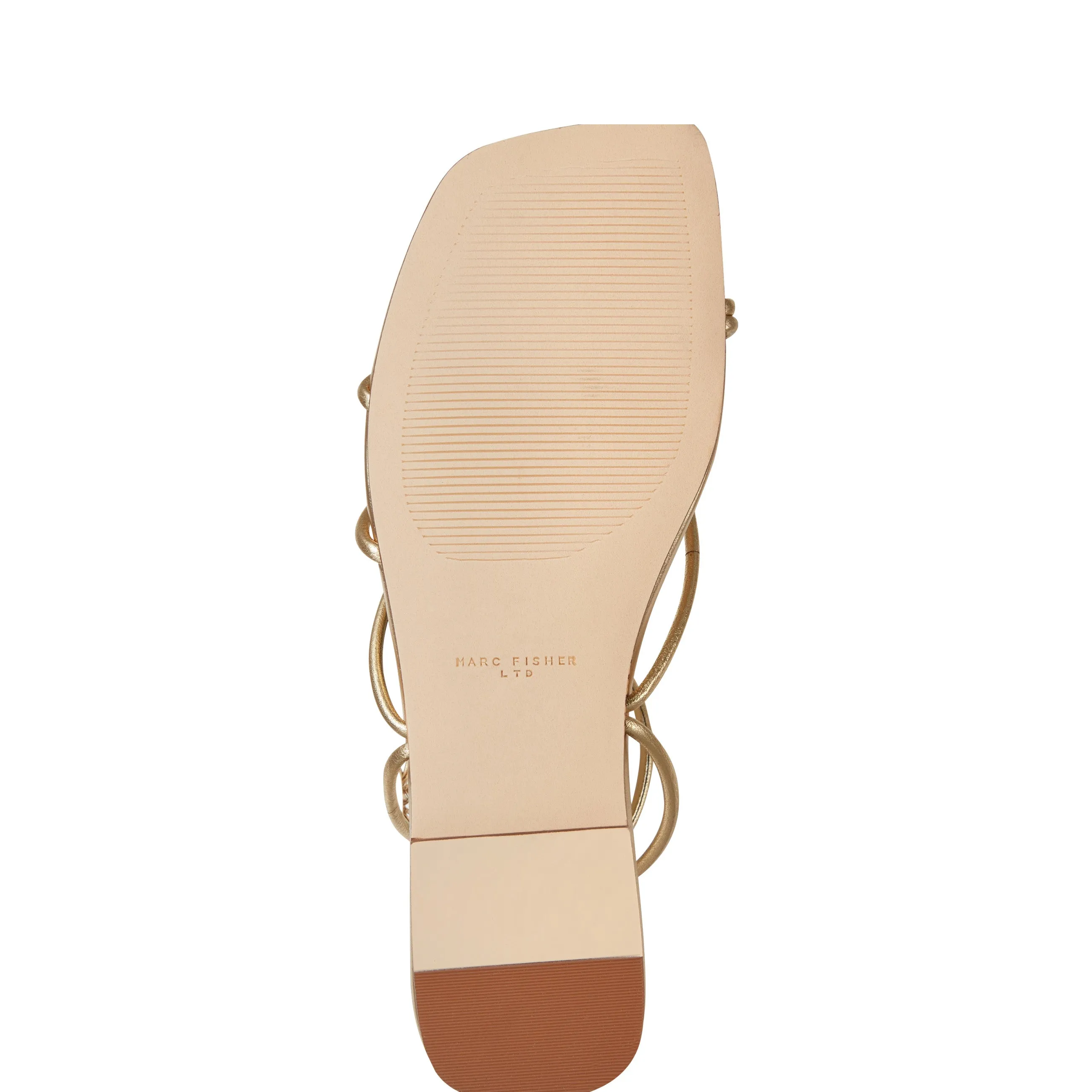 Mayte Strappy Leather Flat Sandal sold by Marc Fisher product image thumbnail 5