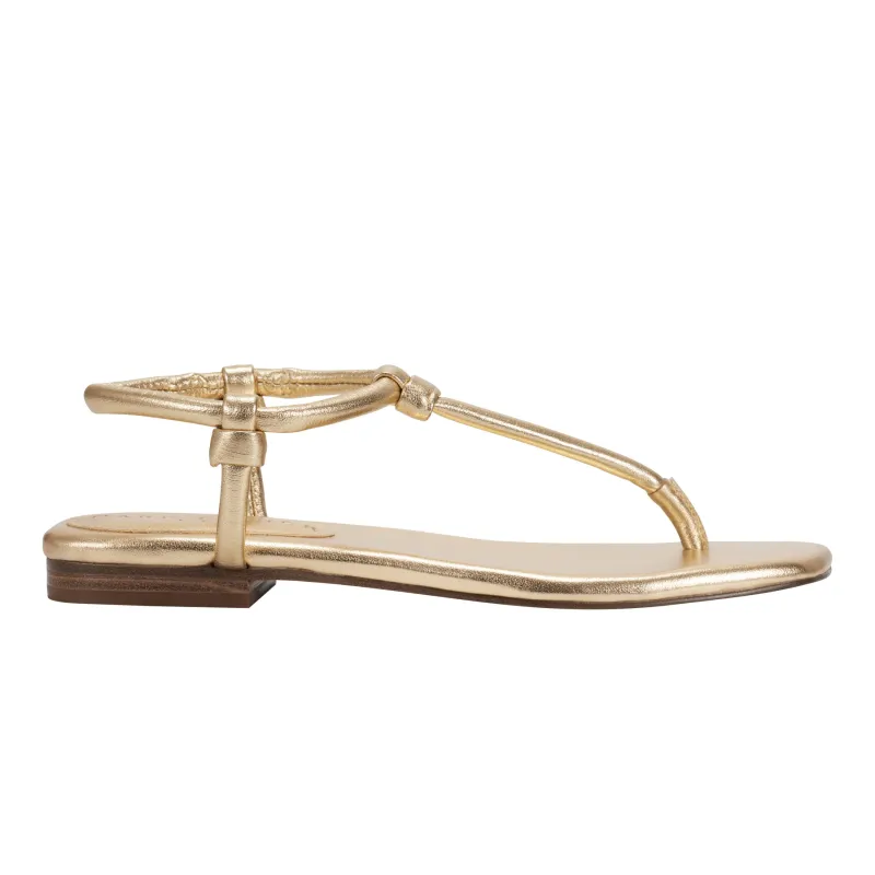 Maycee Thong Flat Leather Sandal sold by Marc Fisher