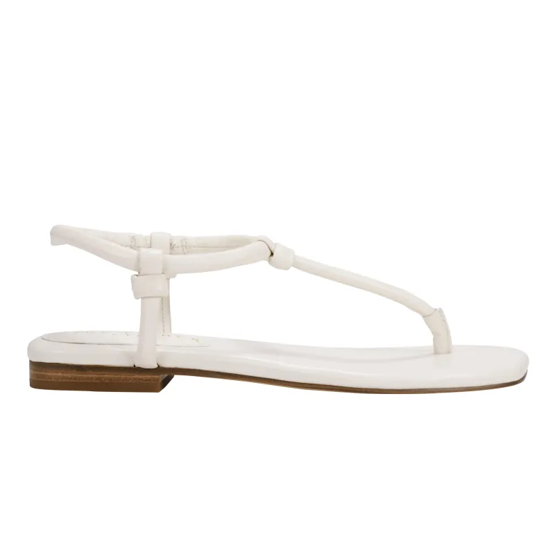 Maycee Thong Flat Leather Sandal sold by Marc Fisher