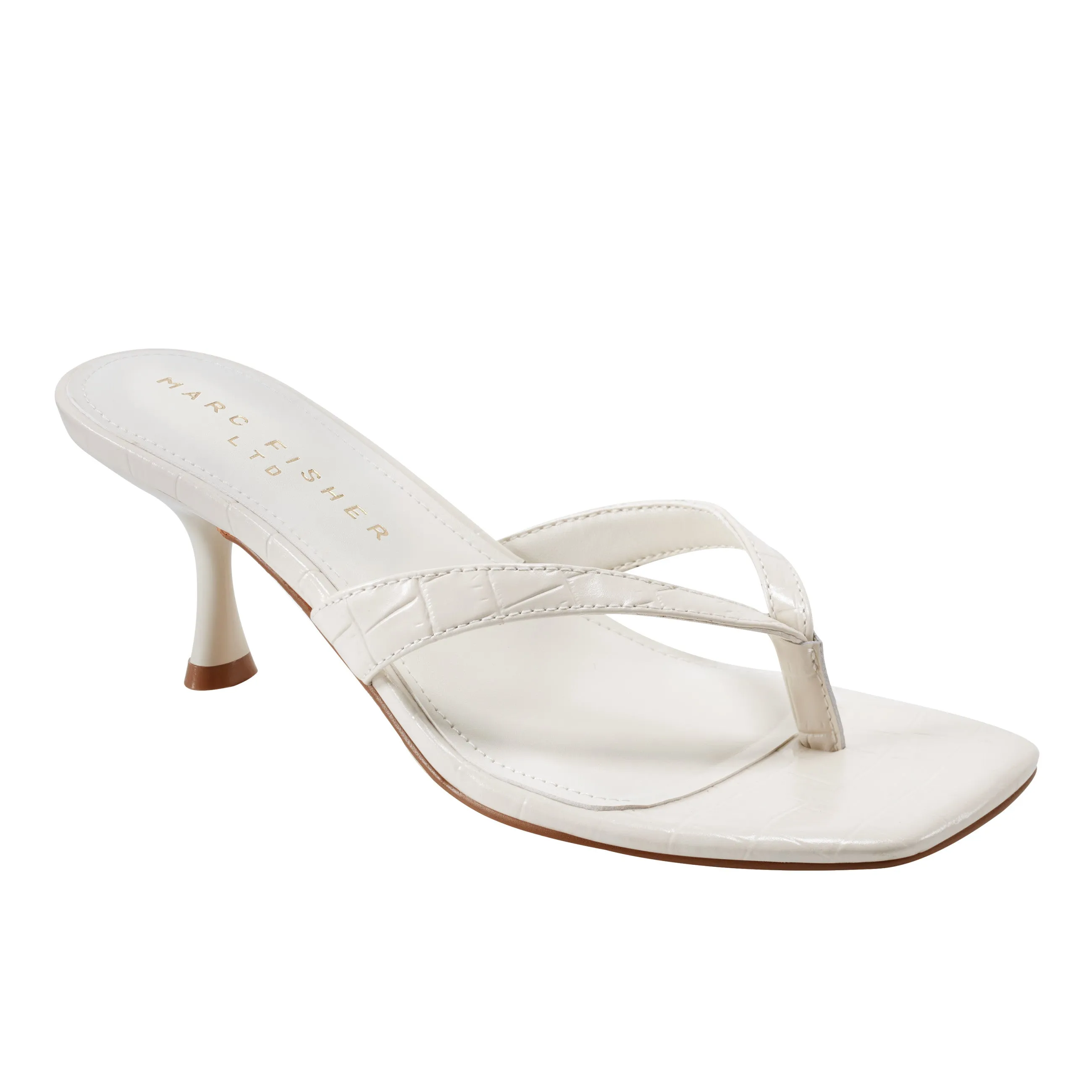 Amelea Leather Thong Sandal sold by Marc Fisher product image thumbnail 2