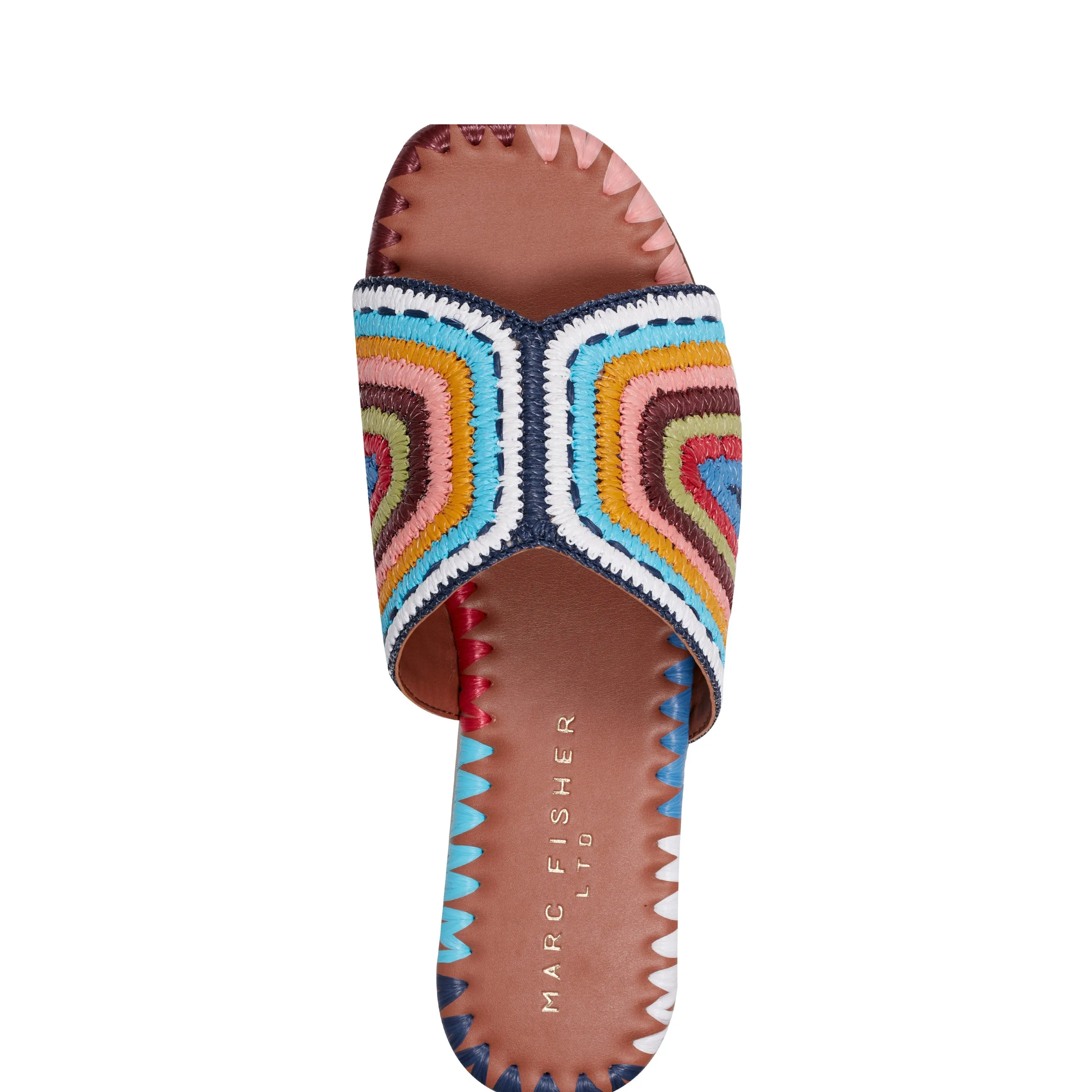 Nottie Flat Slide Sandal sold by Marc Fisher product image thumbnail 4