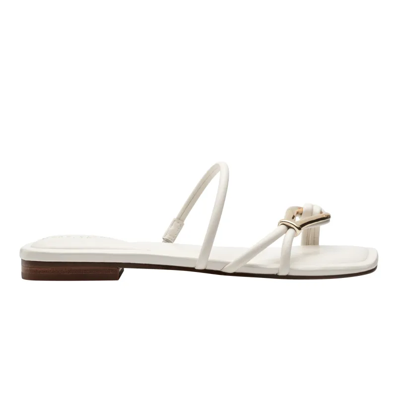 Mazza Leather Flat Slide Sandal sold by Marc Fisher