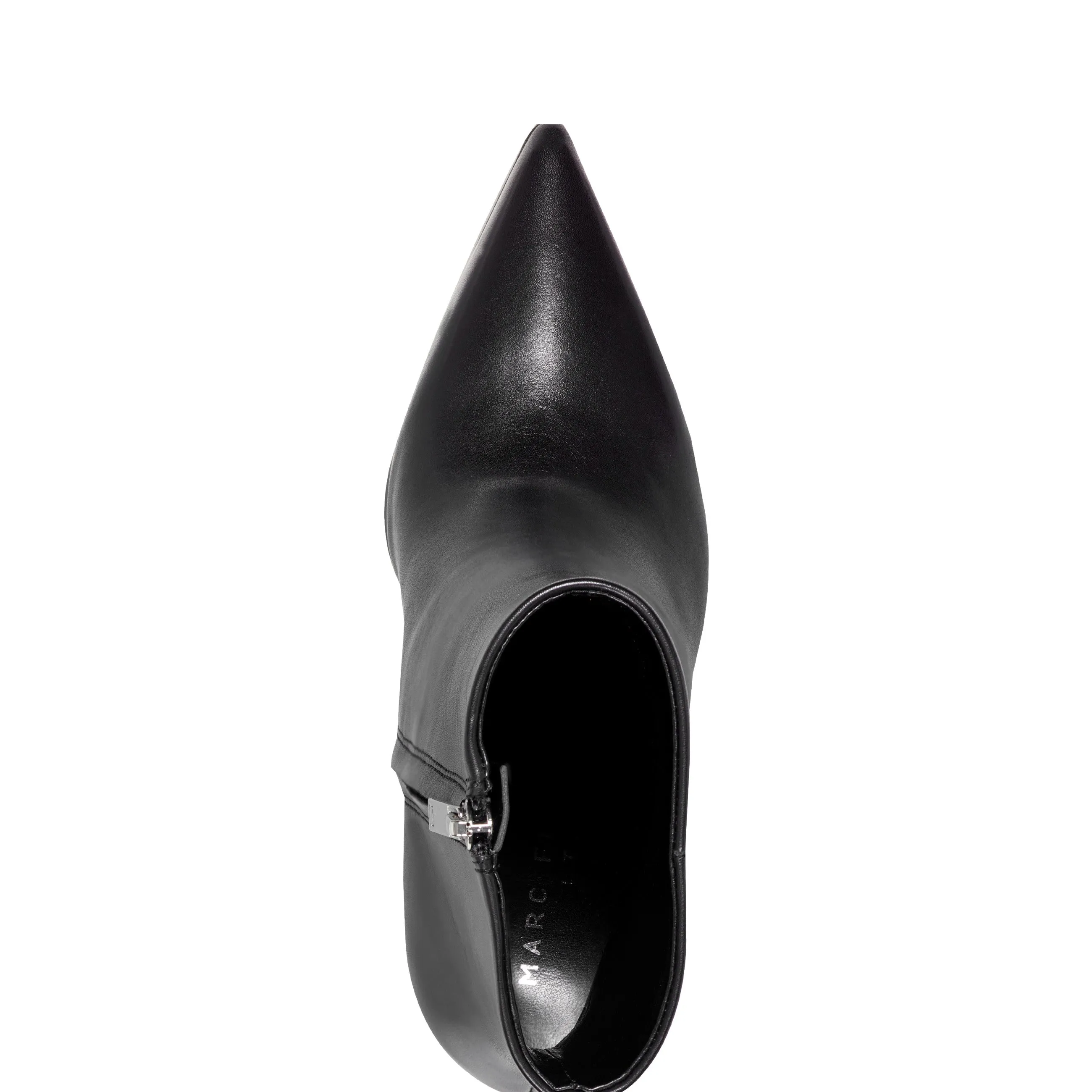 Elynna Block Heel Leather Bootie sold by Marc Fisher product image thumbnail 3