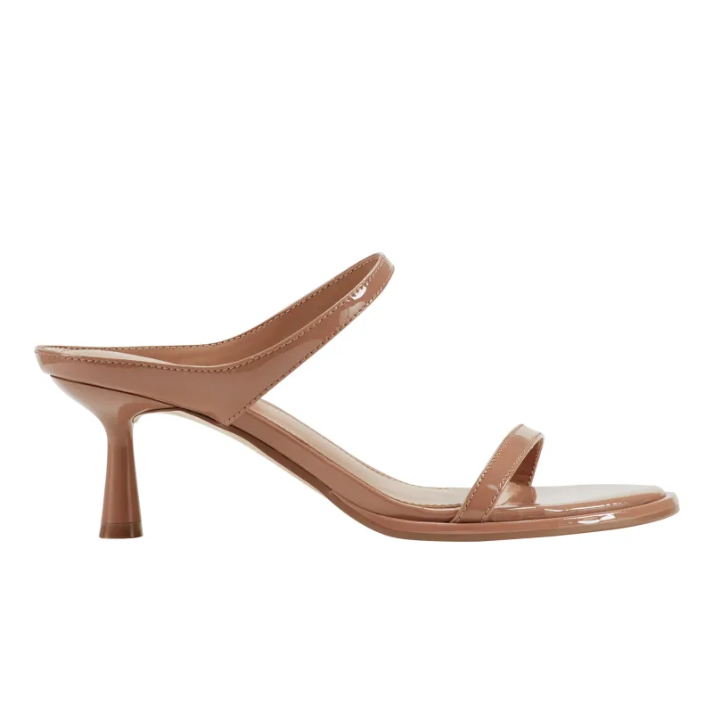 Alonde Leather Heeled Slide Sandal sold by Marc Fisher
