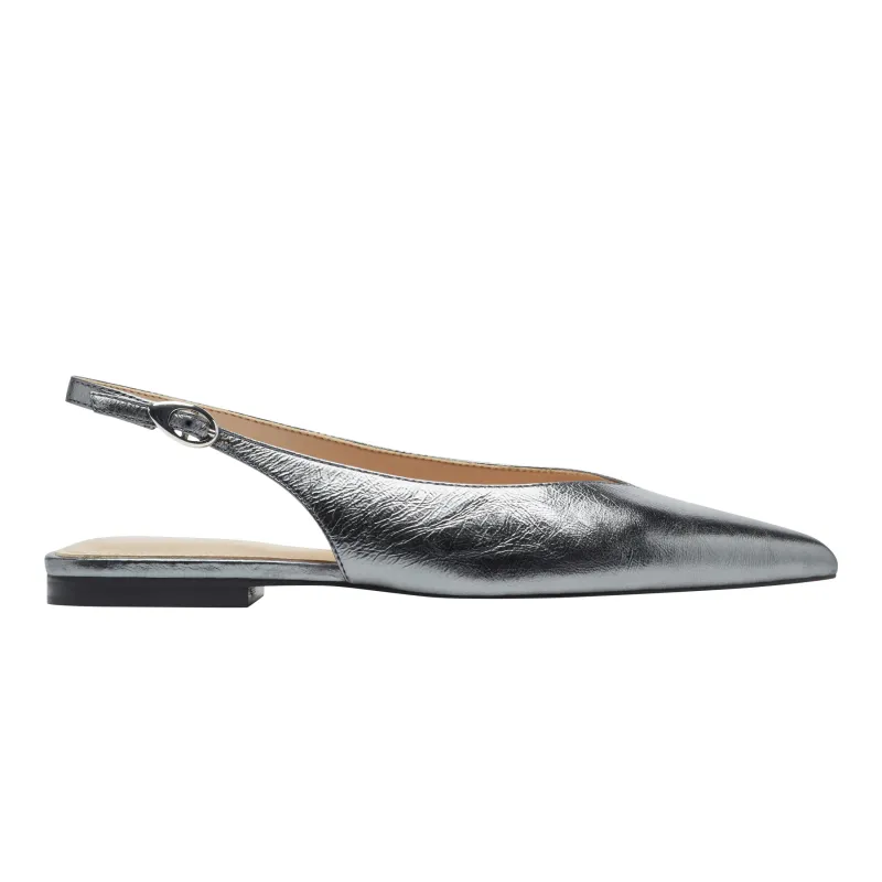 Gabra Leather Slingback Flat sold by Marc Fisher