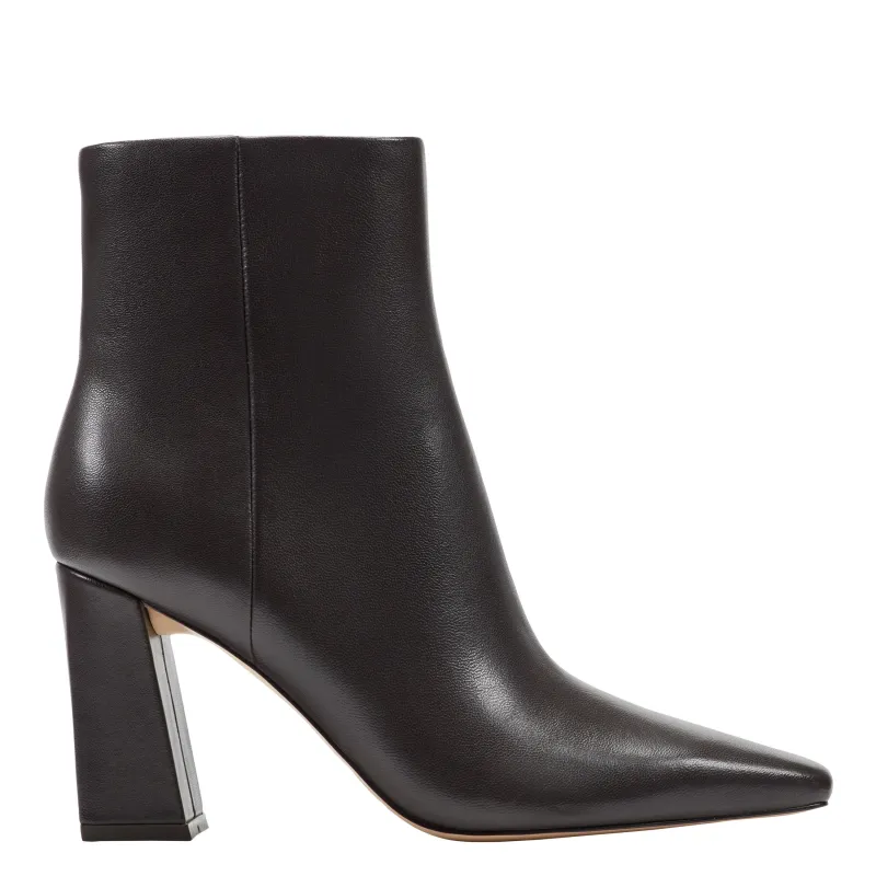 Novella Block Heel Leather Ankle Bootie sold by Marc Fisher