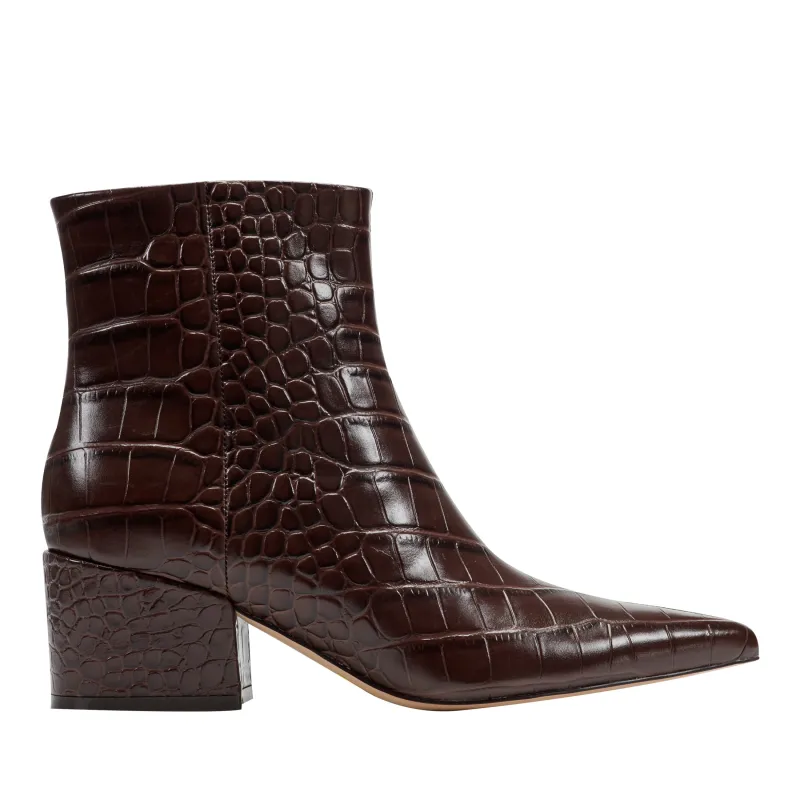 Alfie Block Heel Leather Ankle Bootie sold by Marc Fisher