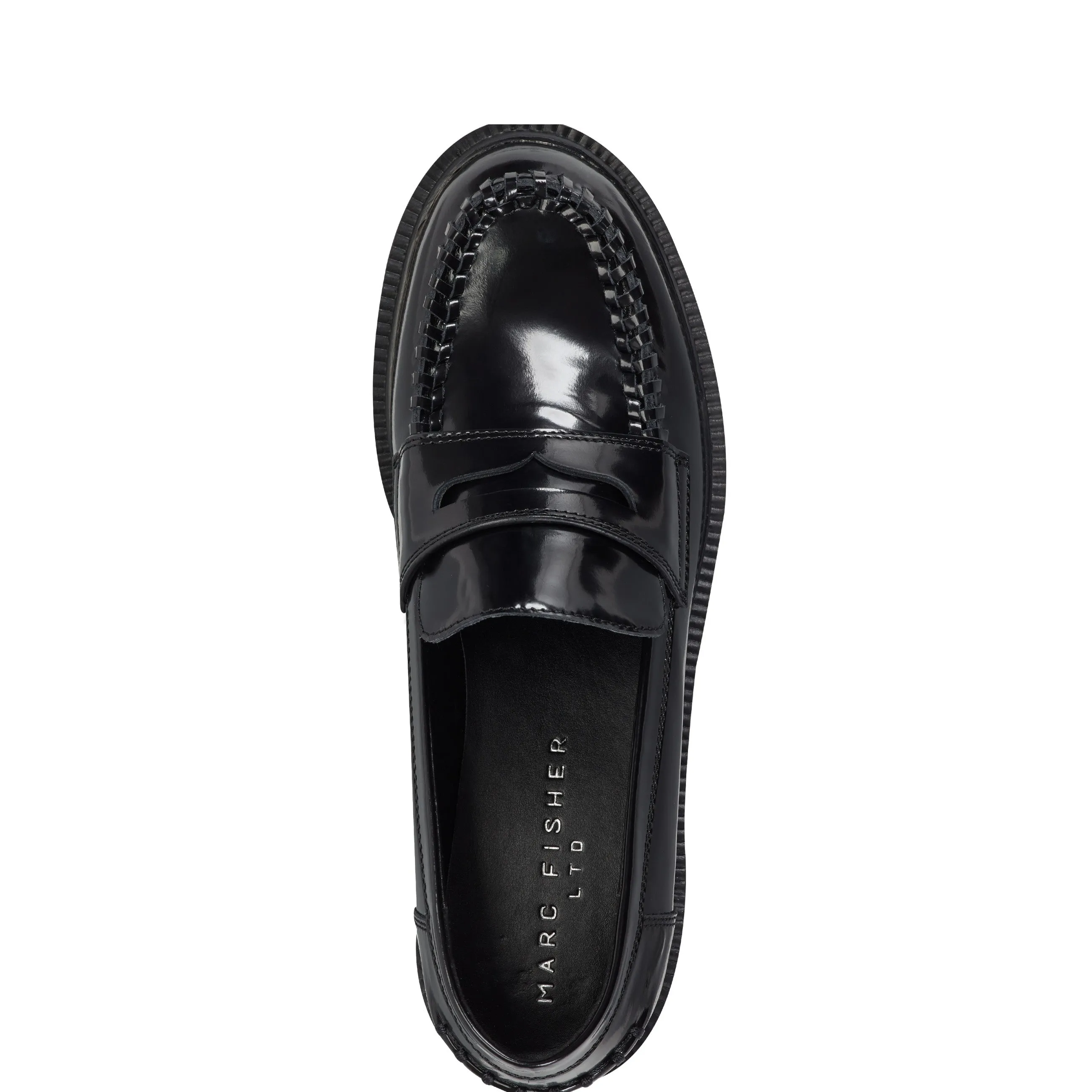 Dagman Casual Leather Loafer sold by Marc Fisher product image thumbnail 3
