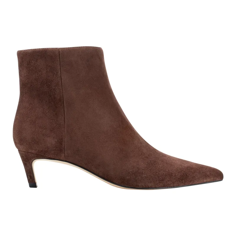 Itzia Ankle Leather Bootie sold by Marc Fisher
