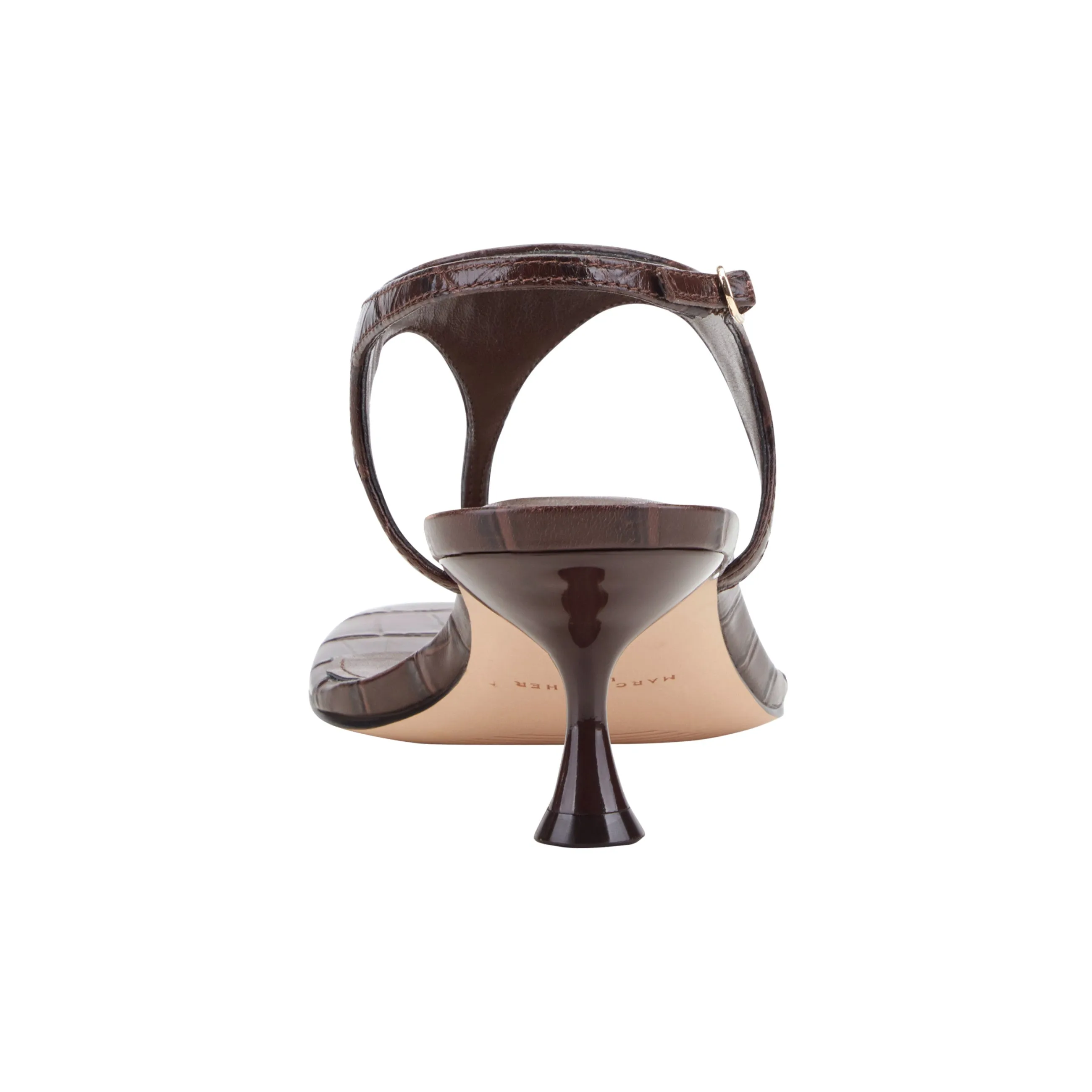 Pelysa Leather Heeled Thong Sandal sold by Marc Fisher product image thumbnail 4