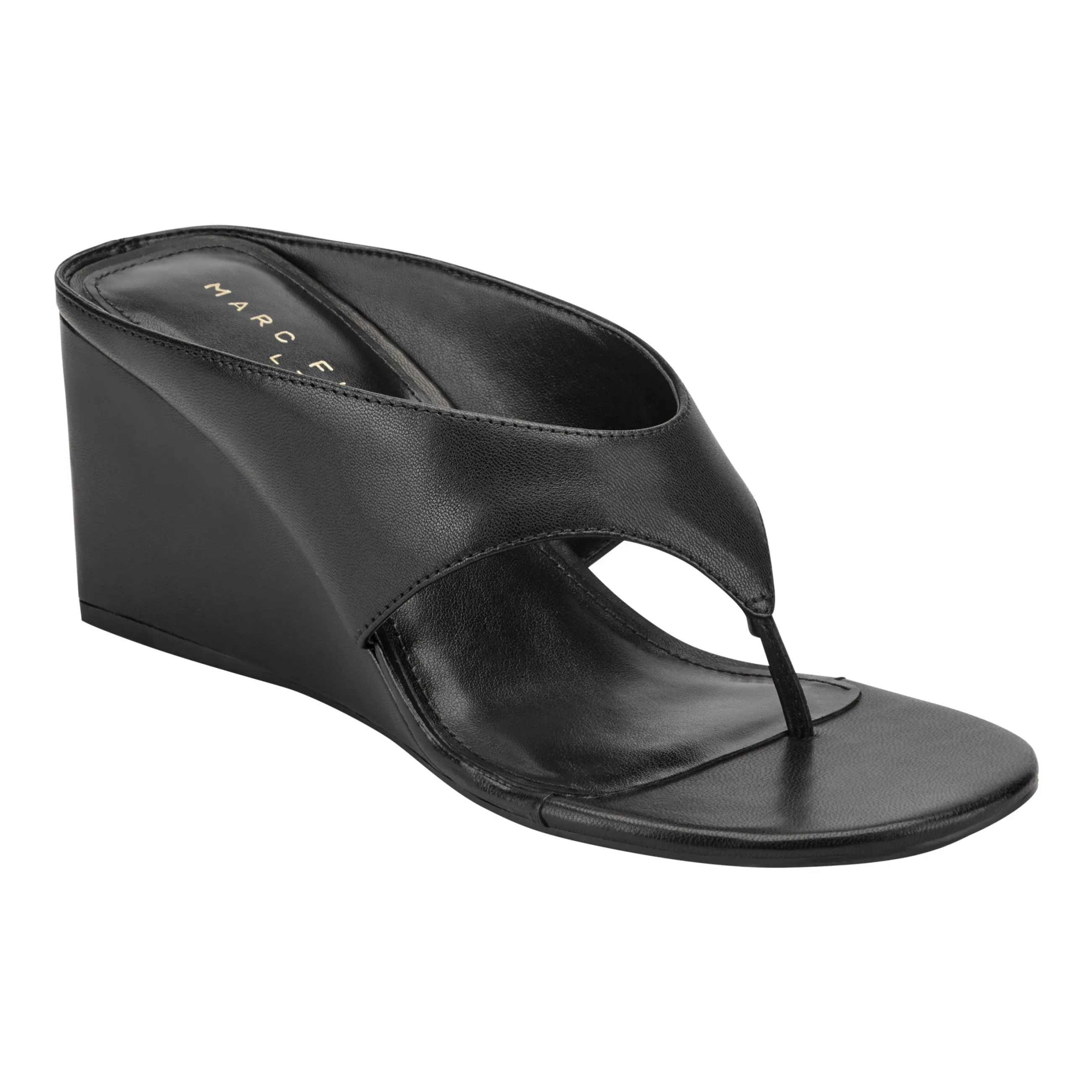 Udena Wedge Thong Sandal sold by Marc Fisher product image thumbnail 2