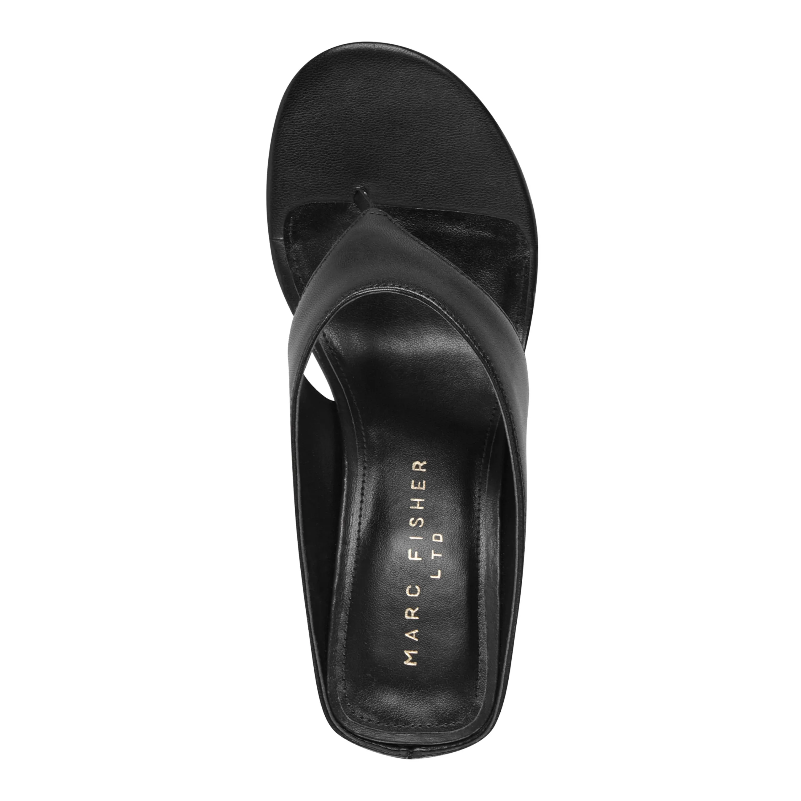Udena Wedge Thong Sandal sold by Marc Fisher product image thumbnail 3