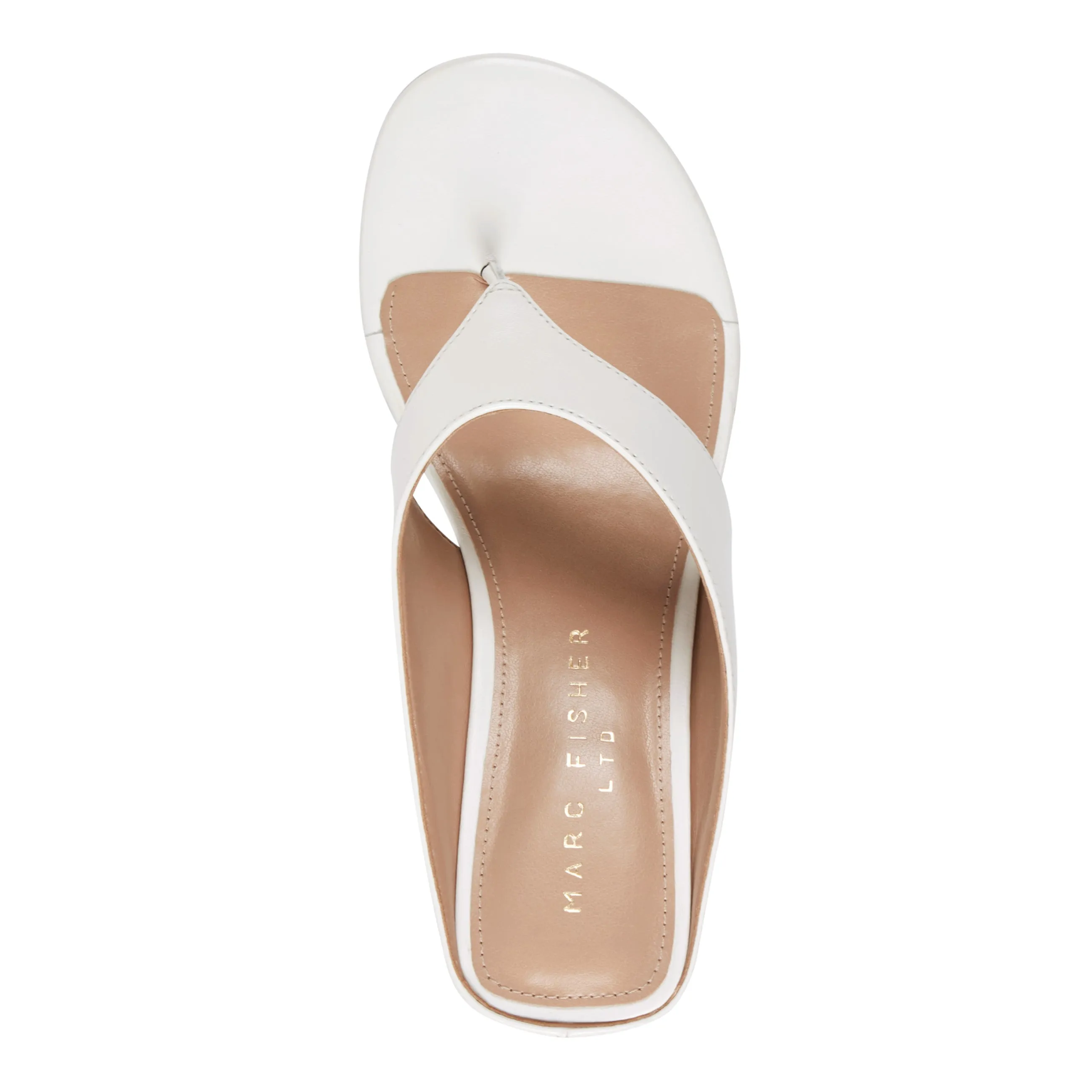 Udena Wedge Thong Sandal sold by Marc Fisher product image thumbnail 3